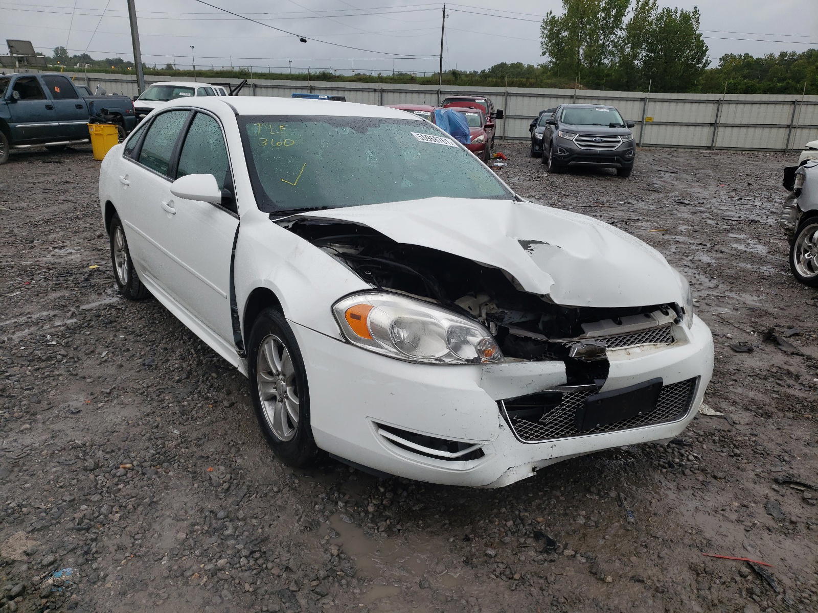 CHEVROLET IMPALA LS 2012 with VIN 2G1WF5E31C1295121 - Photo from auction