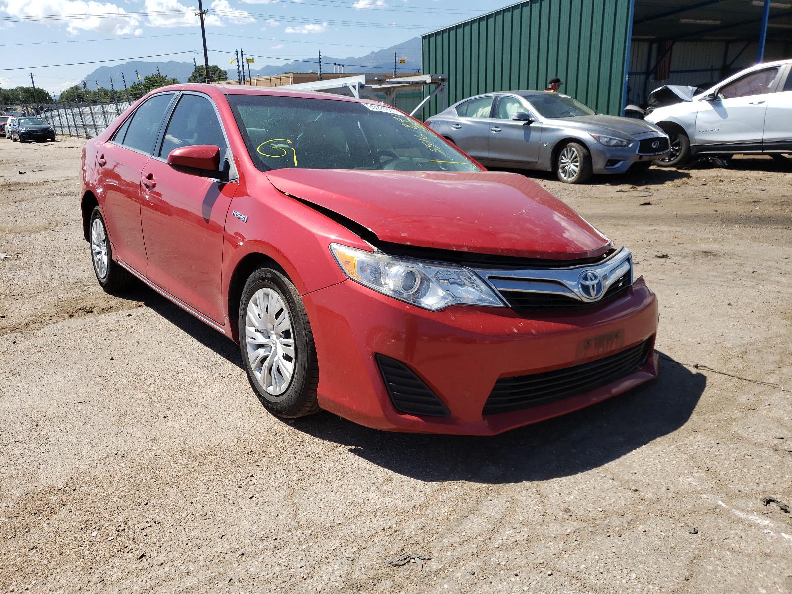 Photo 1 from auction – 2012 TOYOTA CAMRY HYBR with VIN 4T1BD1FK2CU048782
