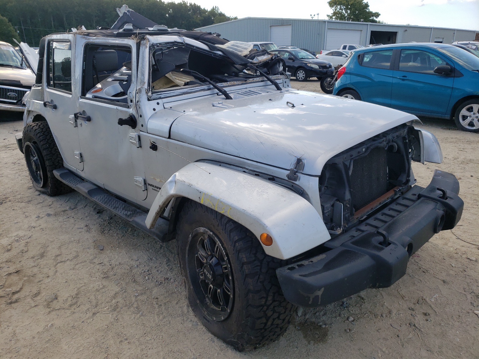 Photo 9 from auction – 2007 JEEP WRANGLER S with VIN 1J4GA59147L114624