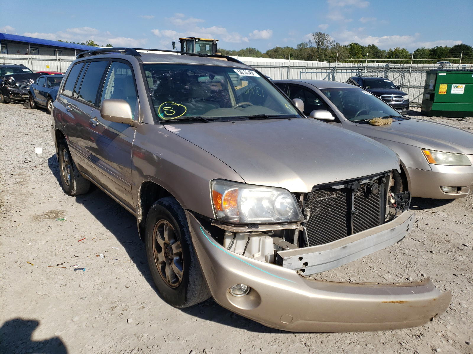 TOYOTA HIGHLANDER 2006 with VIN JTEGP21A660110181 - Photo from auction