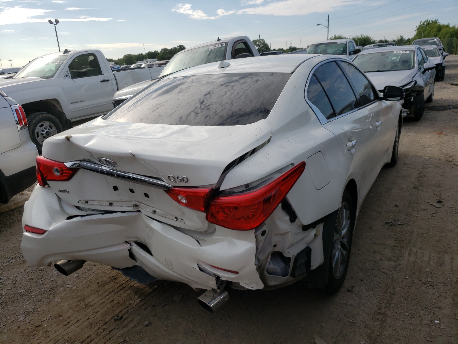 Photo 4 from auction – 2016 INFINITI Q50 BASE with VIN JN1CV7AR5GM253499