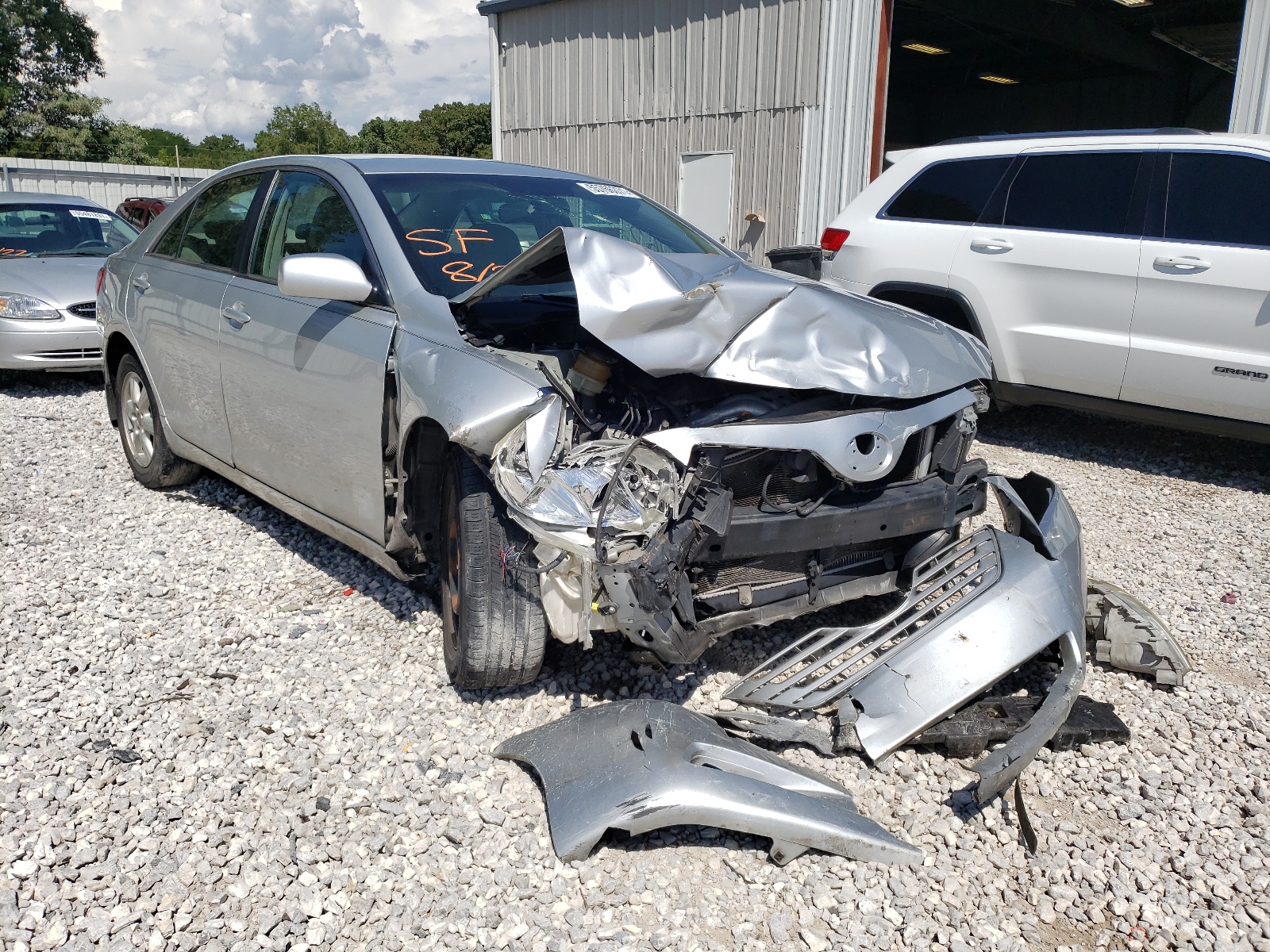 TOYOTA CAMRY CE 2007 with VIN 4T1BE46K47U055642 - Photo from auction