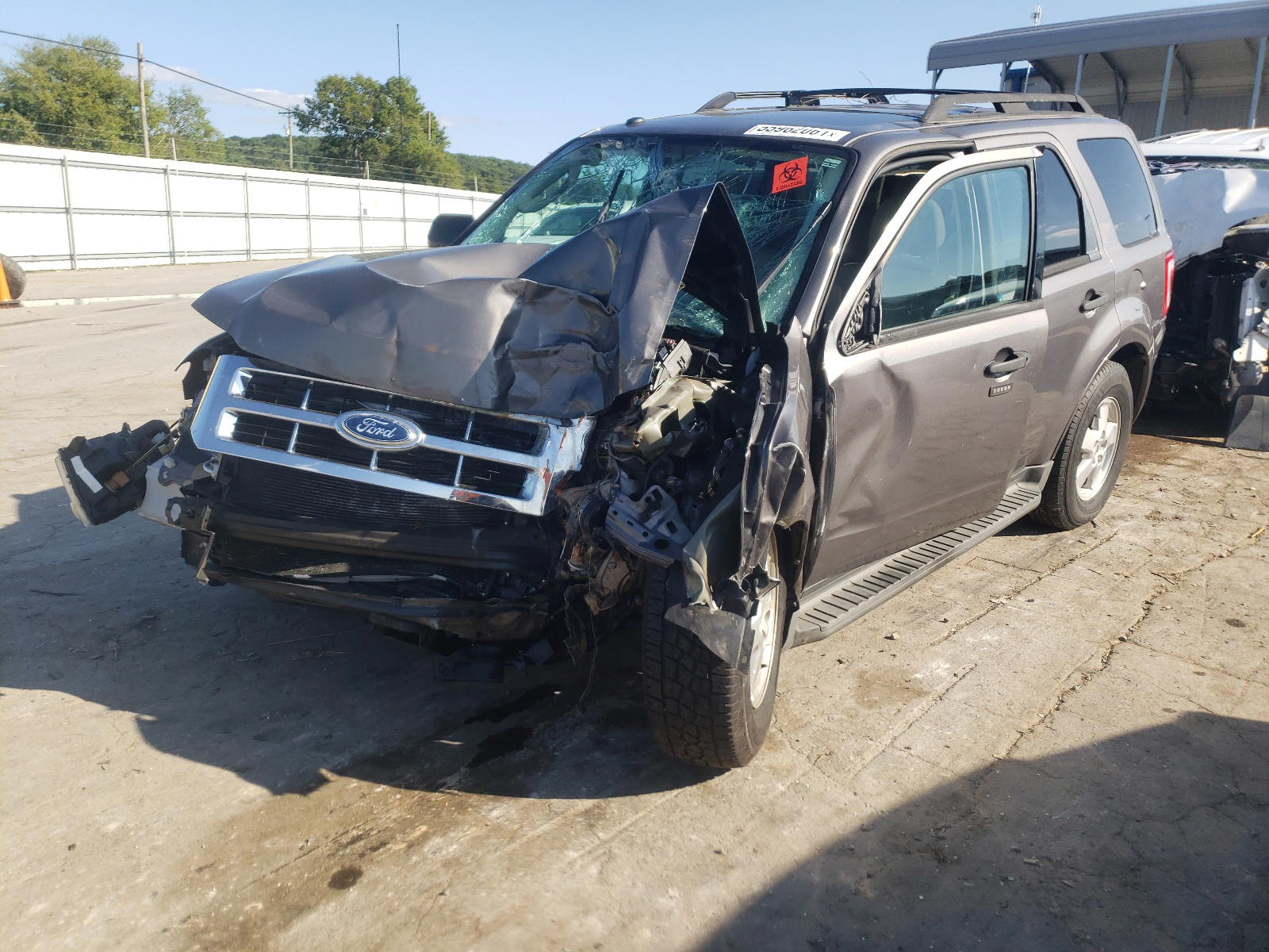 Photo 2 from auction – 2012 FORD ESCAPE XLT with VIN 1FMCU0D78CKA81231