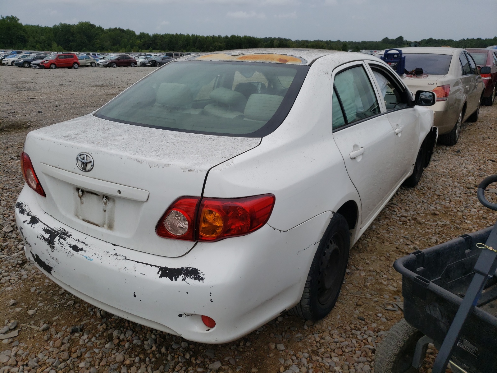 Photo 4 from auction – 2010 TOYOTA COROLLA BA with VIN JTDBU4EE4AJ077376