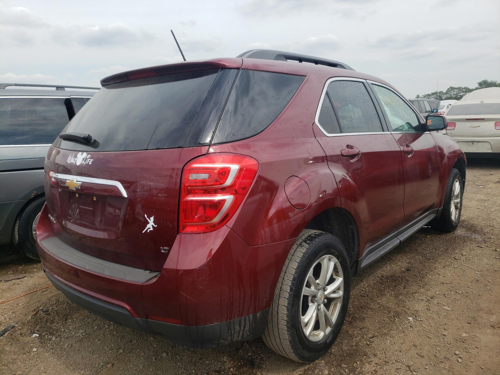 Photo 4 from auction – 2017 CHEVROLET EQUINOX LT with VIN 2GNALCEK2H1577563