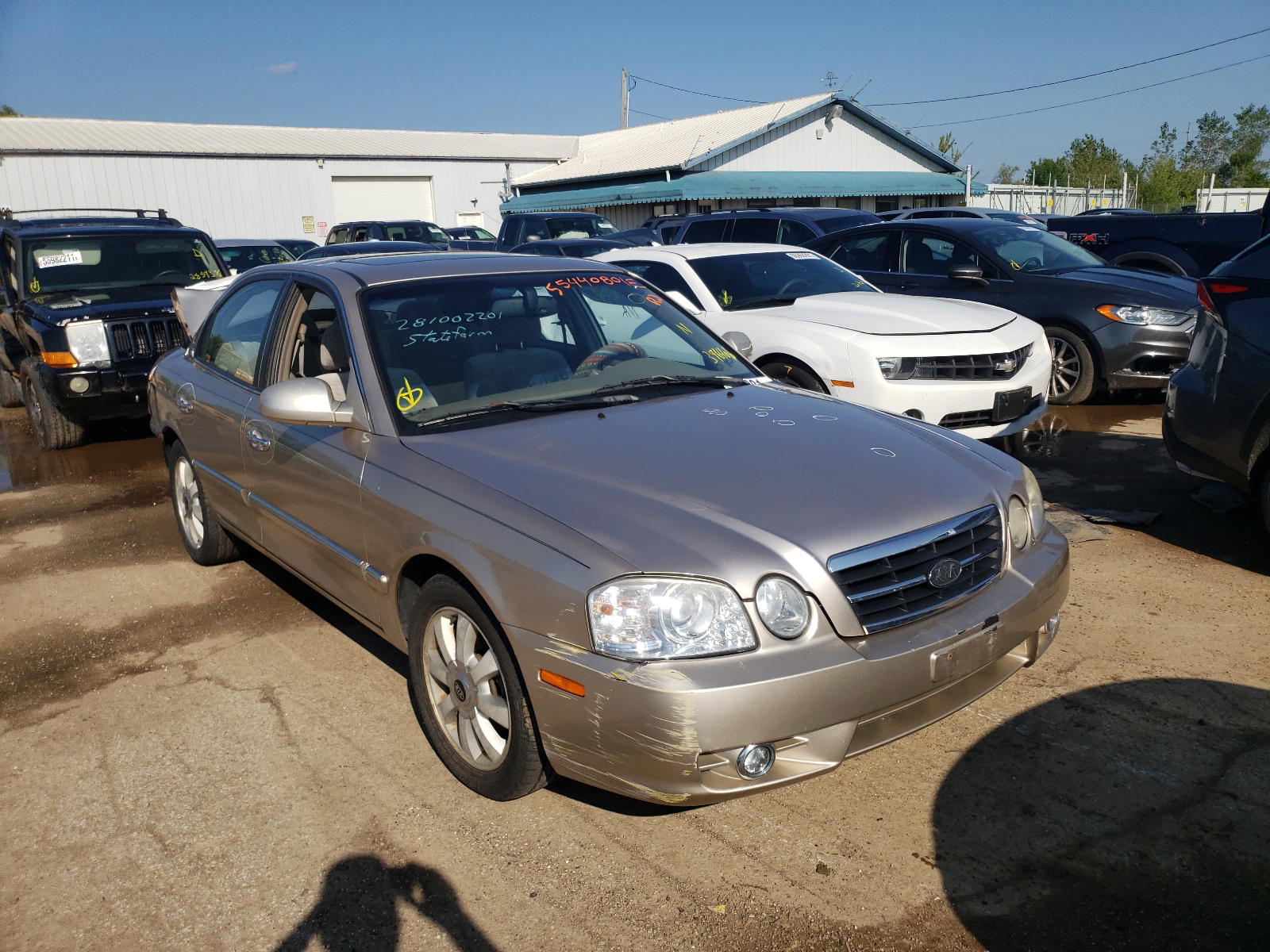 KIA OPTIMA LX 2005 with VIN KNAGD128655396406 - Photo from auction