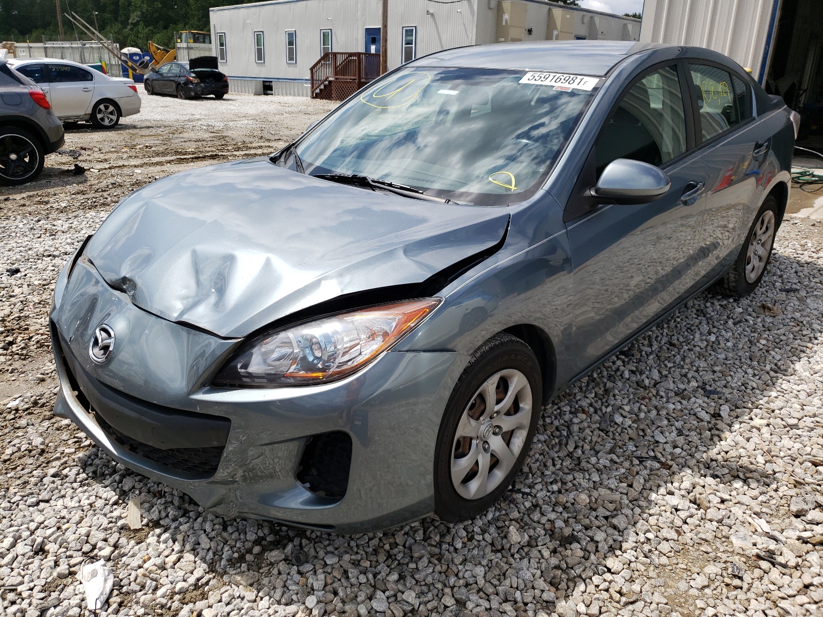 Photo 2 from auction – 2013 MAZDA 3 I with VIN JM1BL1UP9D1780822