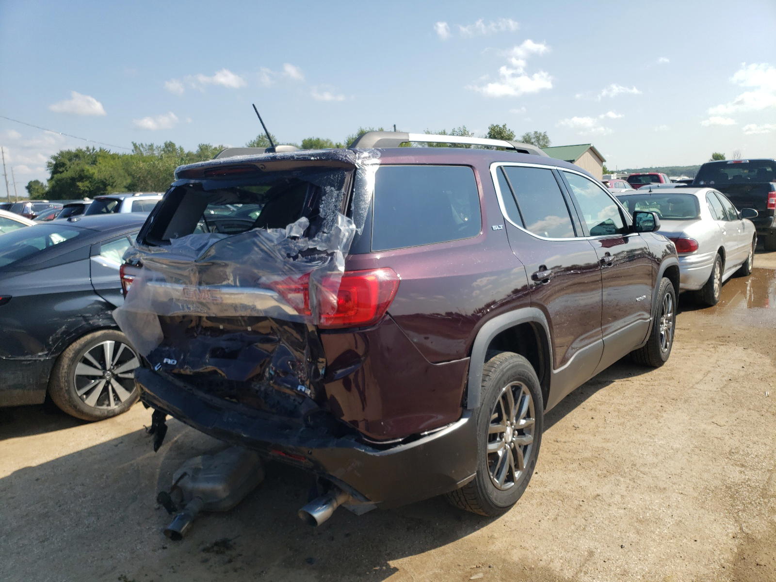 Photo 4 from auction – 2017 GMC ACADIA SLT with VIN 1GKKNULS5HZ224567