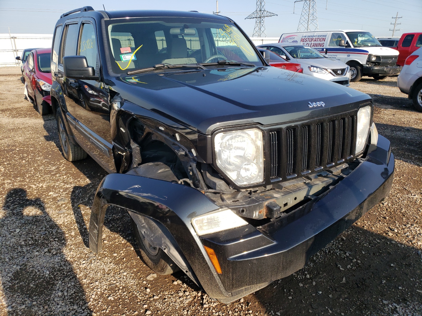 JEEP LIBERTY SP 2008 with VIN 1J8GN28K98W170277 - Photo from auction