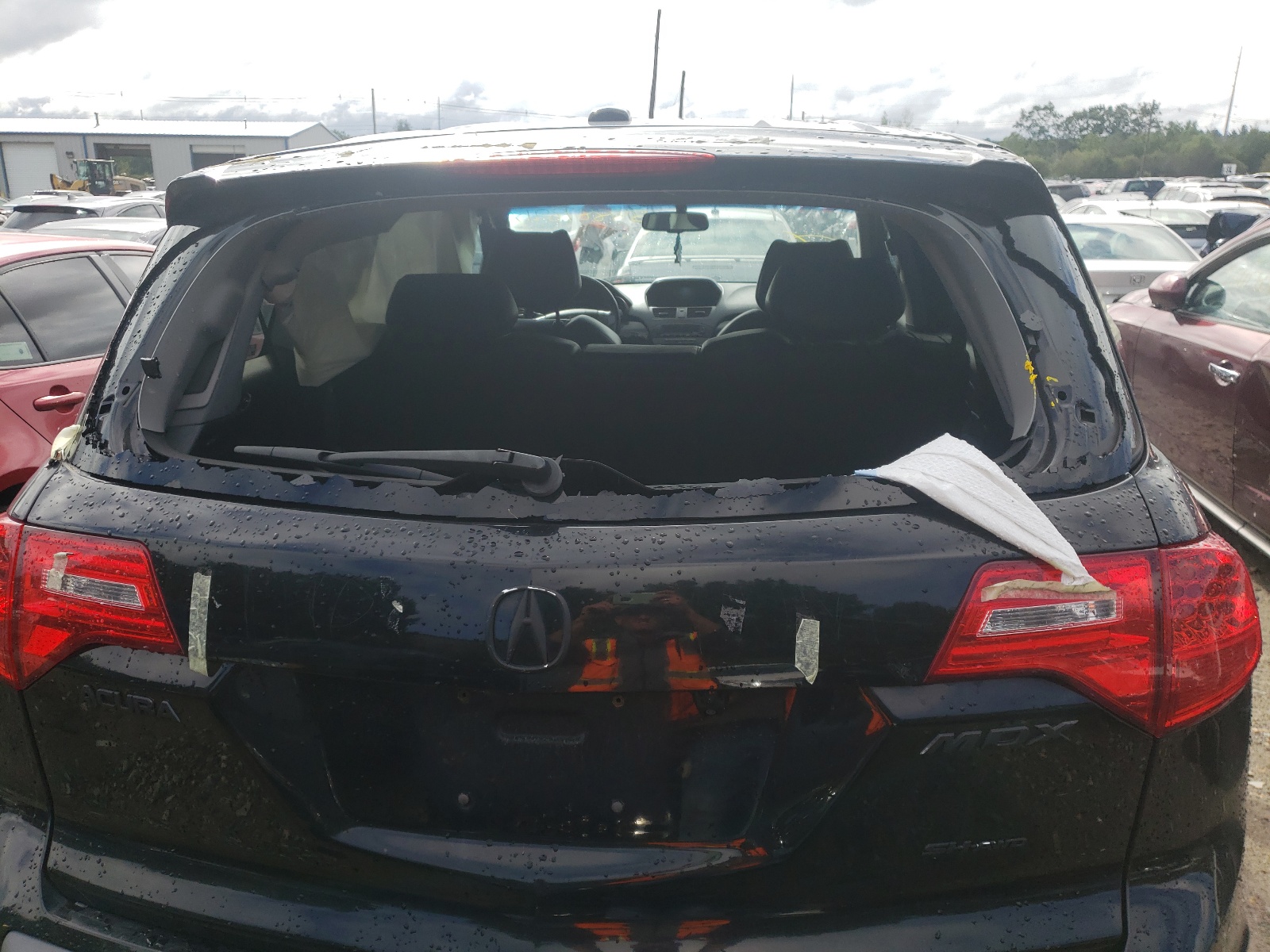 Photo 9 from auction – 2009 ACURA MDX TECHNO with VIN 2HNYD28459H524449