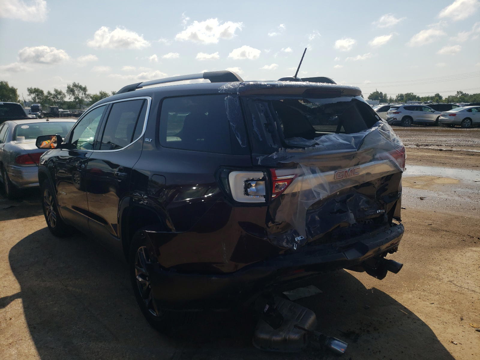 Photo 3 from auction – 2017 GMC ACADIA SLT with VIN 1GKKNULS5HZ224567
