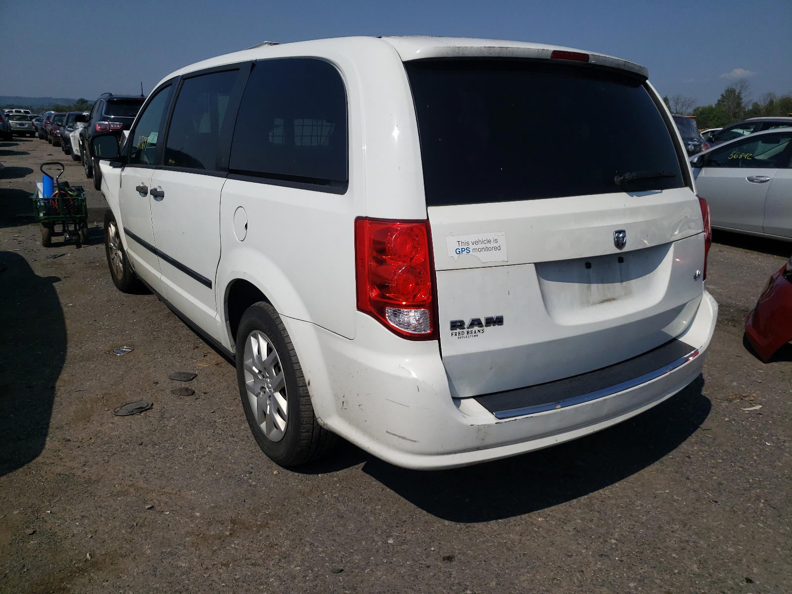 Photo 3 from auction – 2015 RAM TRADESMAN with VIN 2C4JRGAG3FR581751