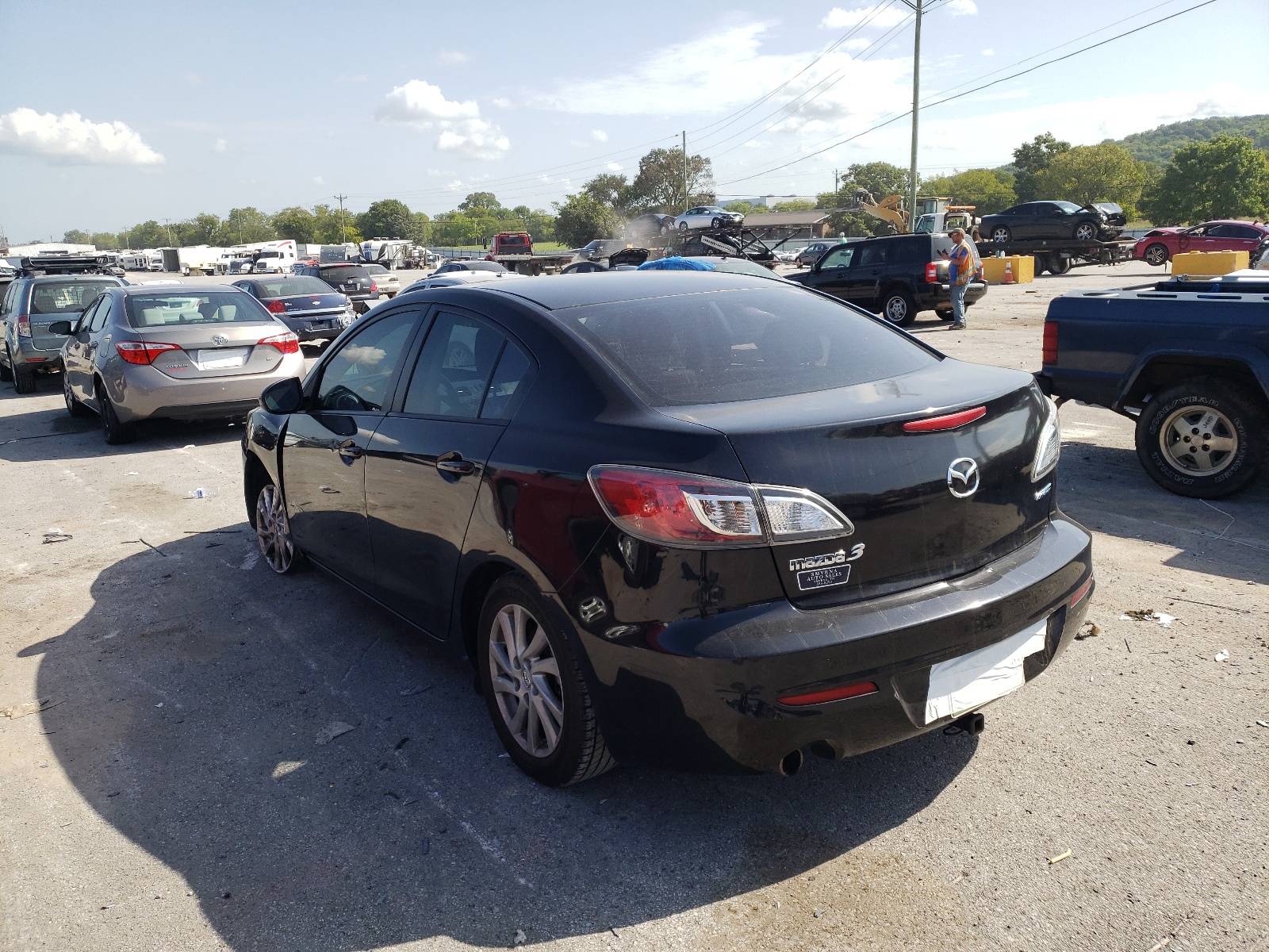 Zdjęcie 3 z aukcji – 2012 MAZDA 3 I z VIN JM1BL1V80C1634489