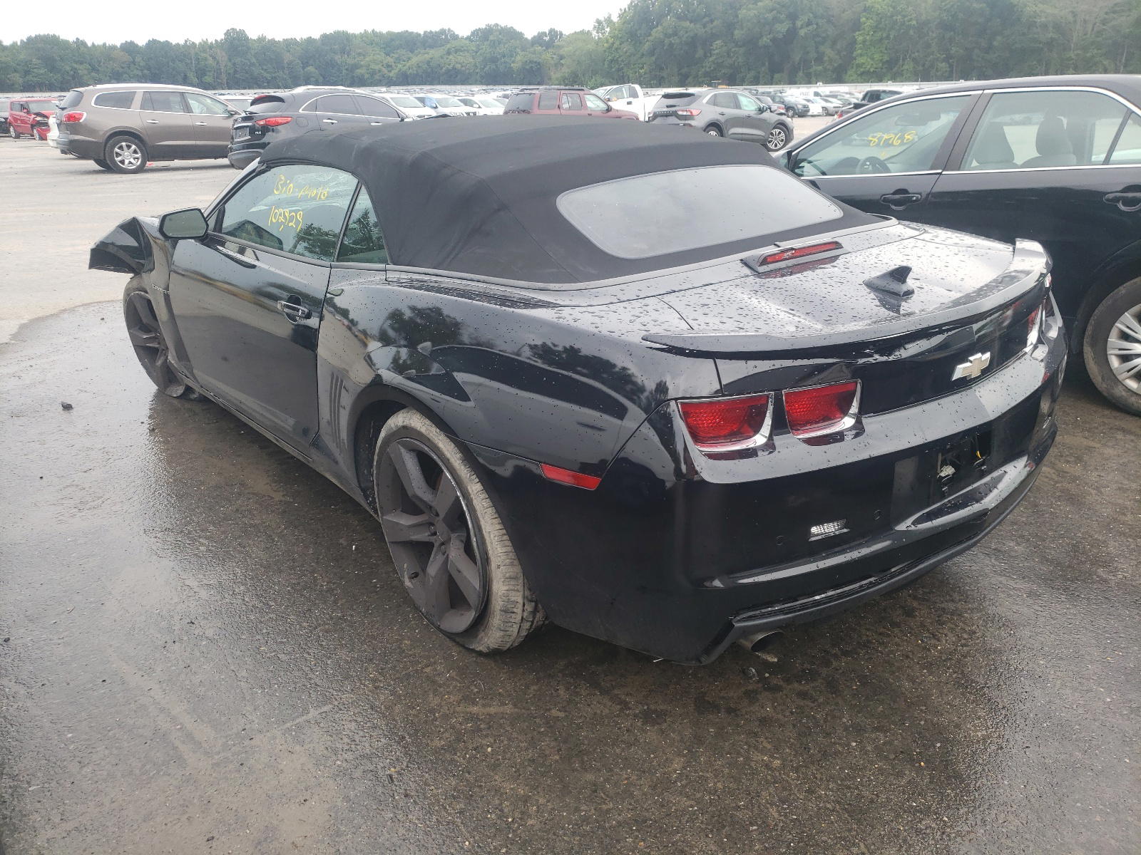 Photo 3 from auction – 2012 CHEVROLET CAMARO LT with VIN 2G1FC3D36C9123084