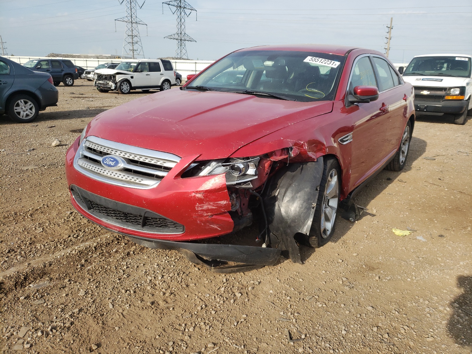Photo 2 from auction – 2012 FORD TAURUS SHO with VIN 1FAHP2KT5CG115258