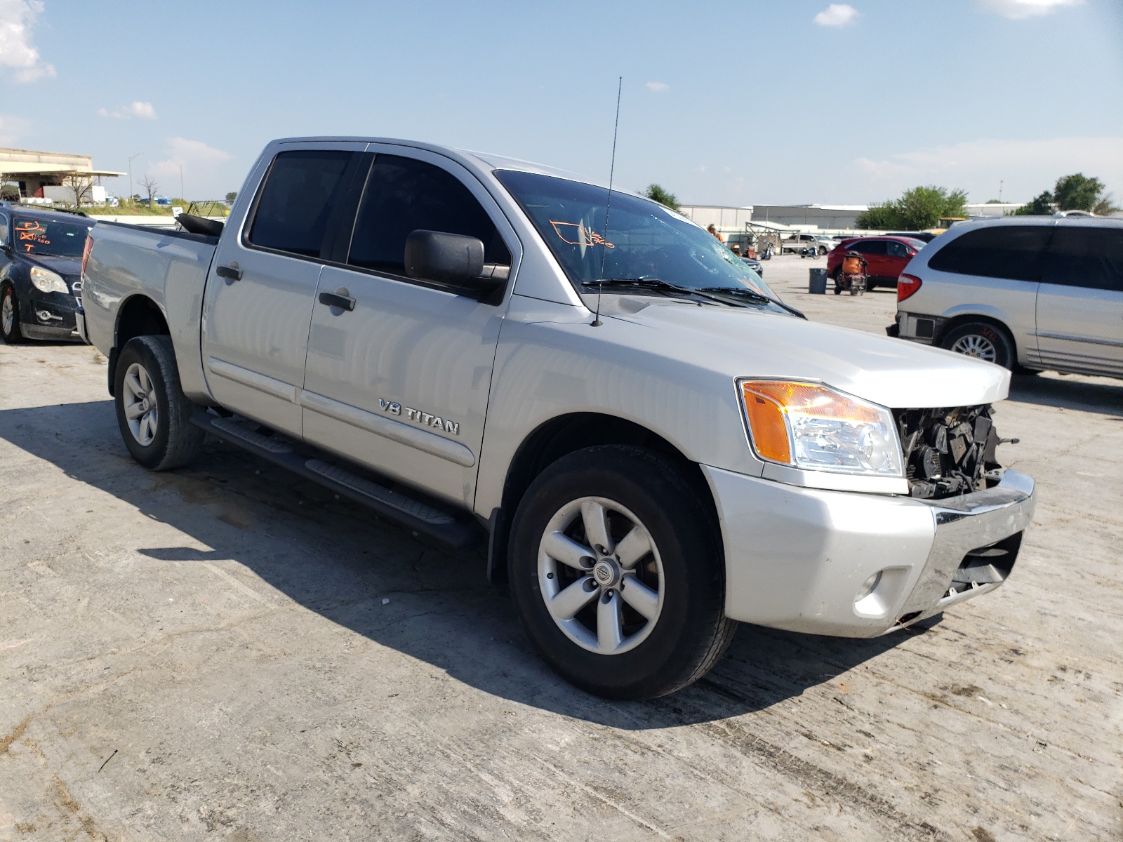 Photo 1 from auction – 2012 NISSAN TITAN S with VIN 1N6AA0ED3CN320981