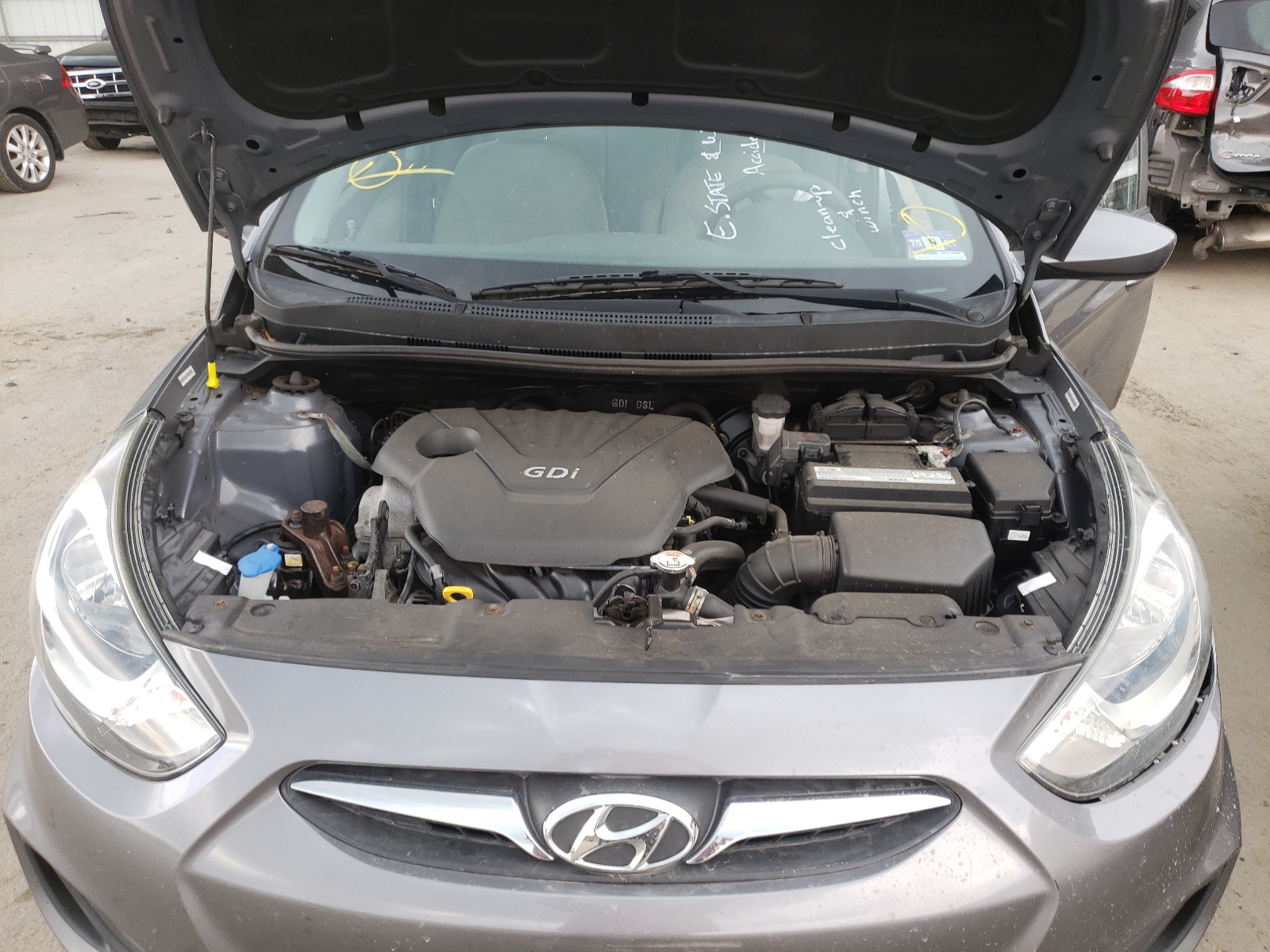 Photo 7 from auction – 2014 HYUNDAI ACCENT GLS with VIN KMHCT4AE9EU758565