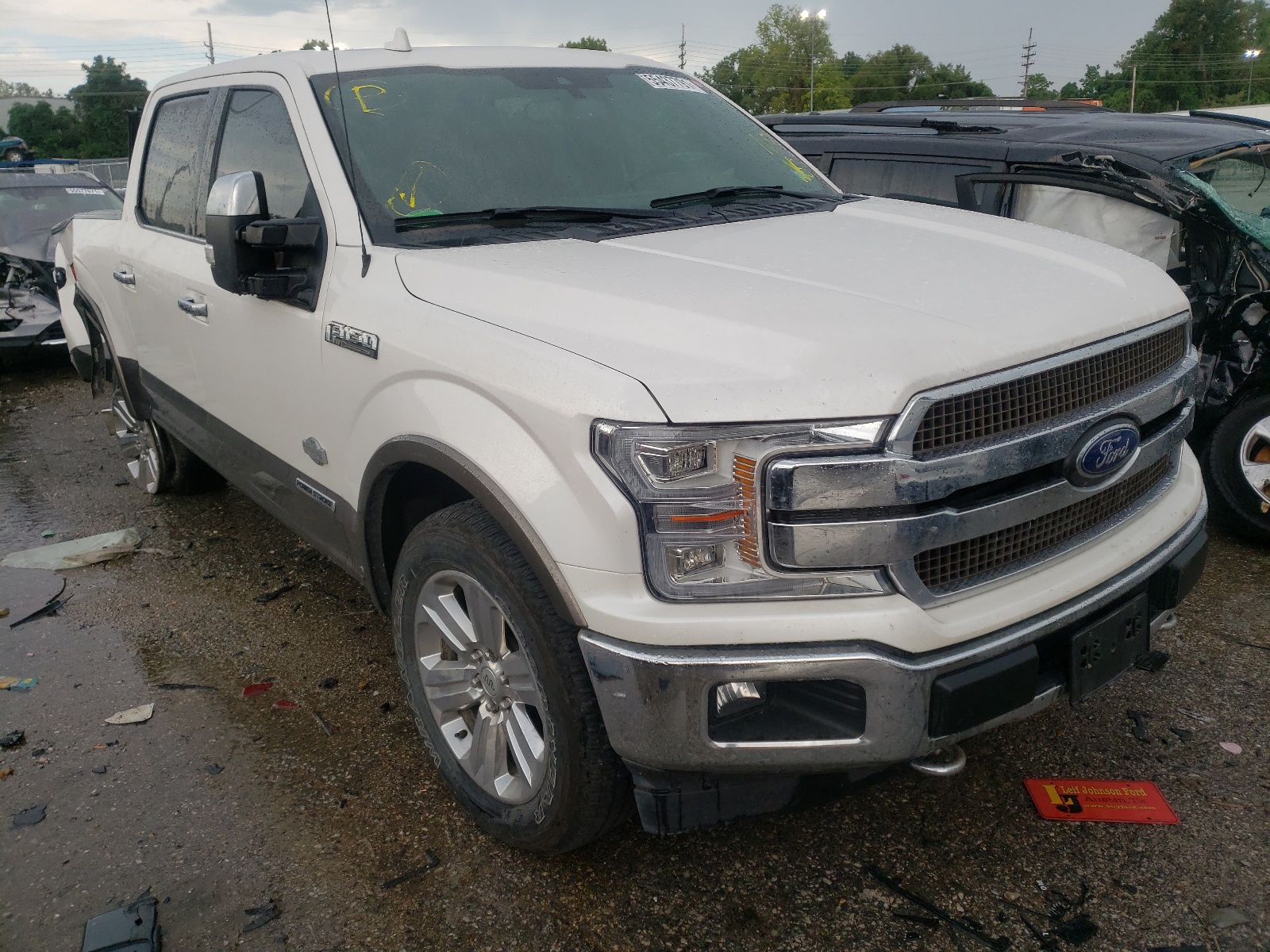 FORD F150 SUPER 2018 with VIN 1FTFW1E18JFD28250 - Photo from auction
