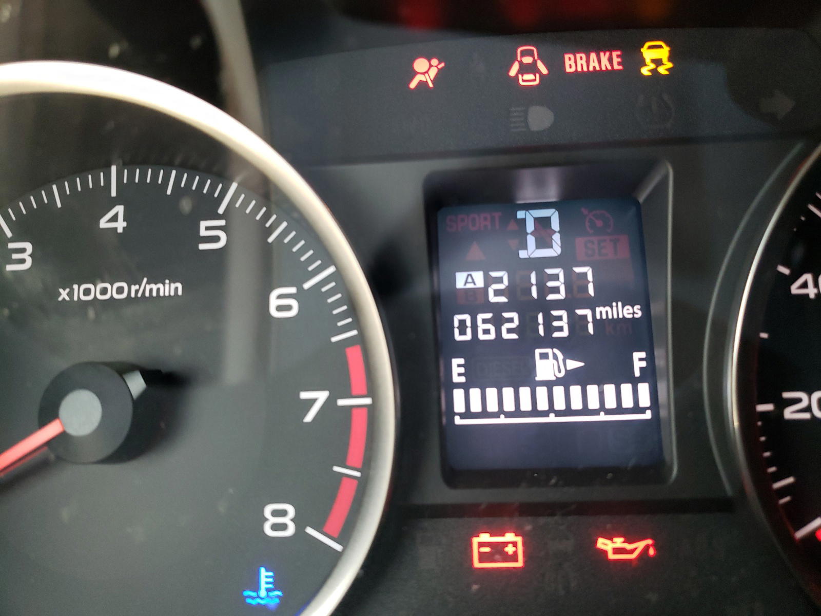 Photo 8 from auction – 2016 SUBARU CROSSTREK with VIN JF2GPABCXG8200906