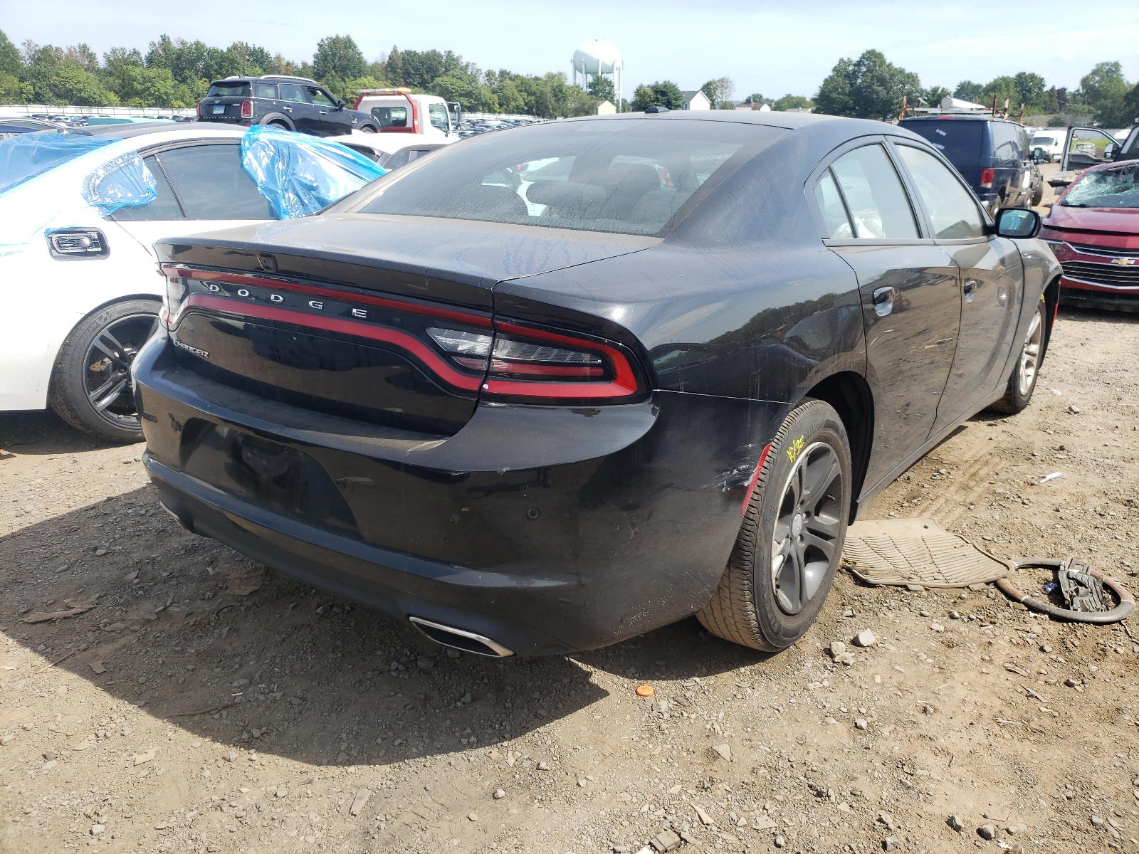 Photo 4 from auction – 2019 DODGE CHARGER SX with VIN 2C3CDXBG6KH658090