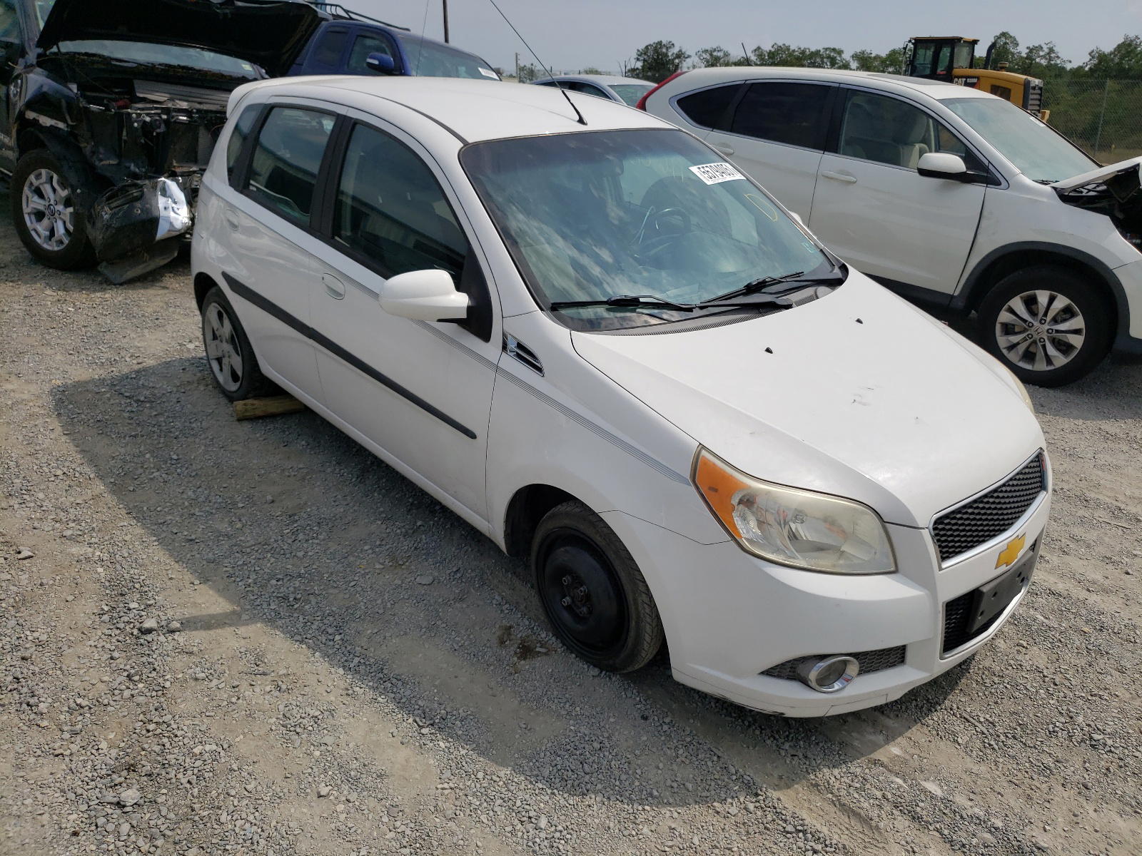CHEVROLET AVEO LT 2010 with VIN KL1TG6DE0AB098607 - Photo from auction