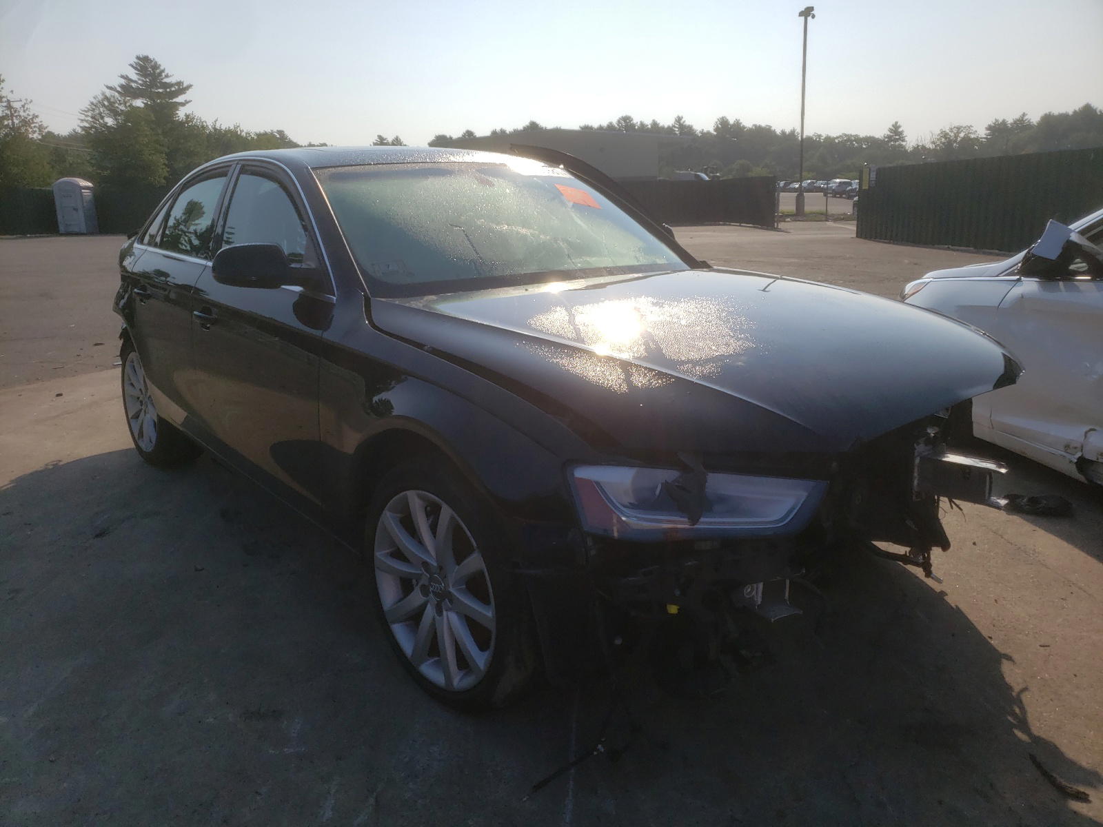 AUDI A4 PREMIUM 2013 with VIN WAUFFAFL5DN036658 - Photo from auction