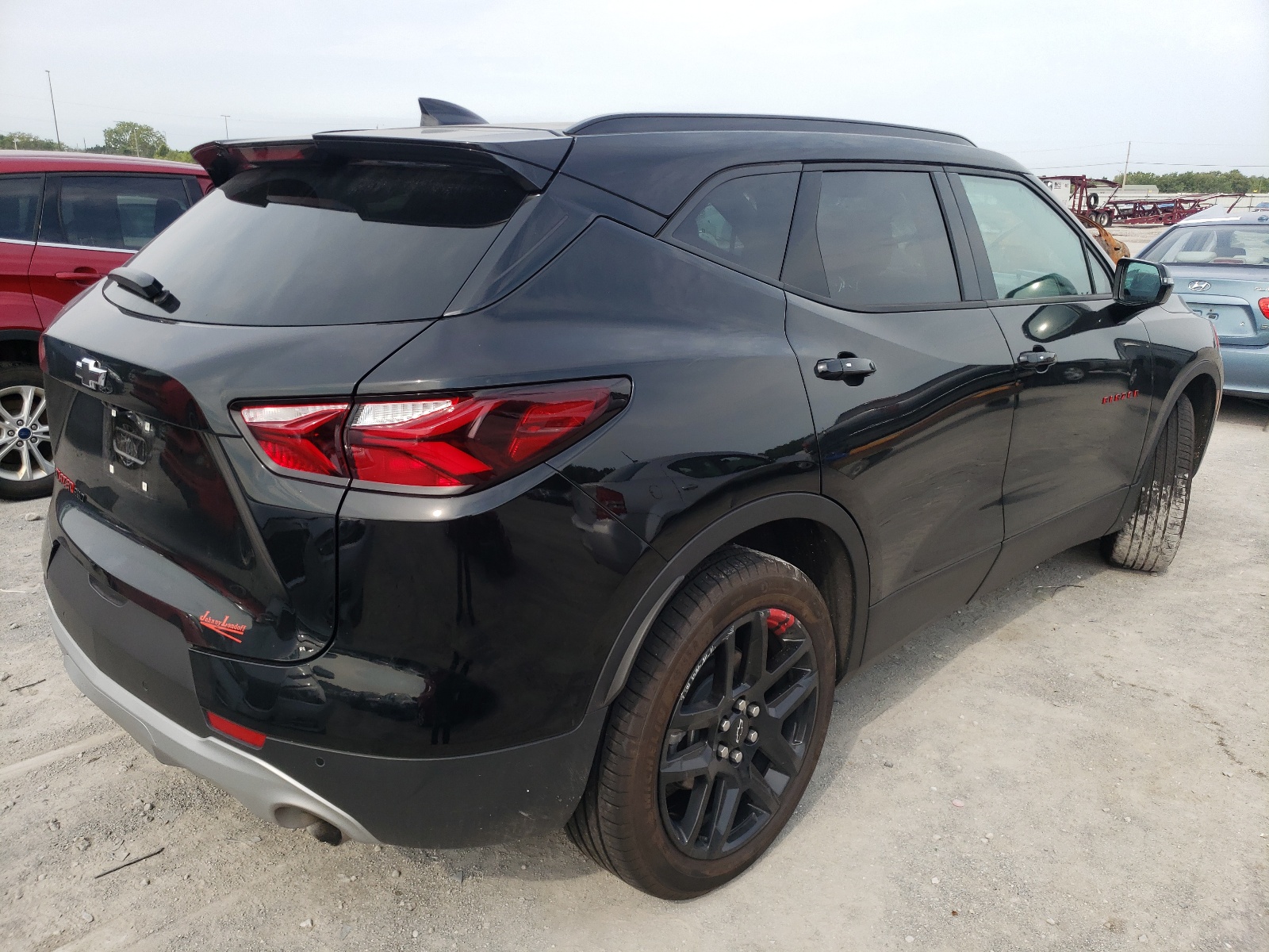 Photo 4 from auction – 2021 CHEVROLET BLAZER 3LT with VIN 3GNKBJR41MS505159