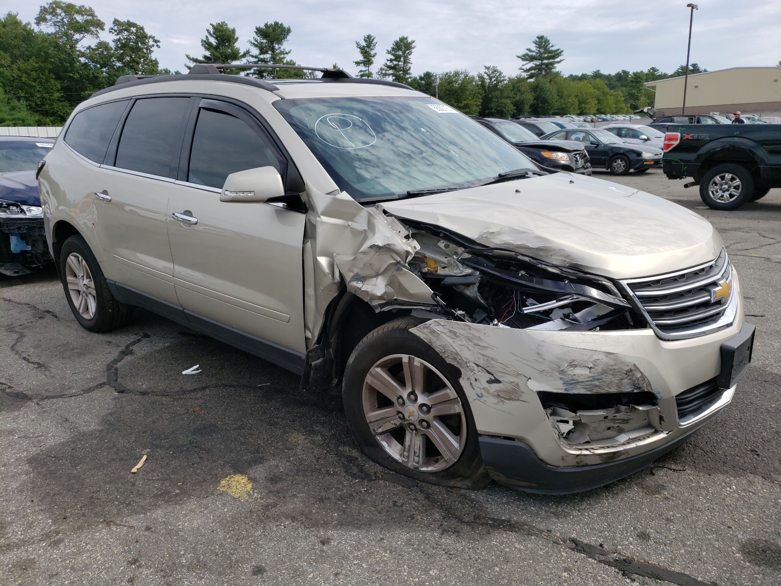 Photo 1 from auction – 2013 CHEVROLET TRAVERSE L with VIN 1GNKVJKD9DJ121049