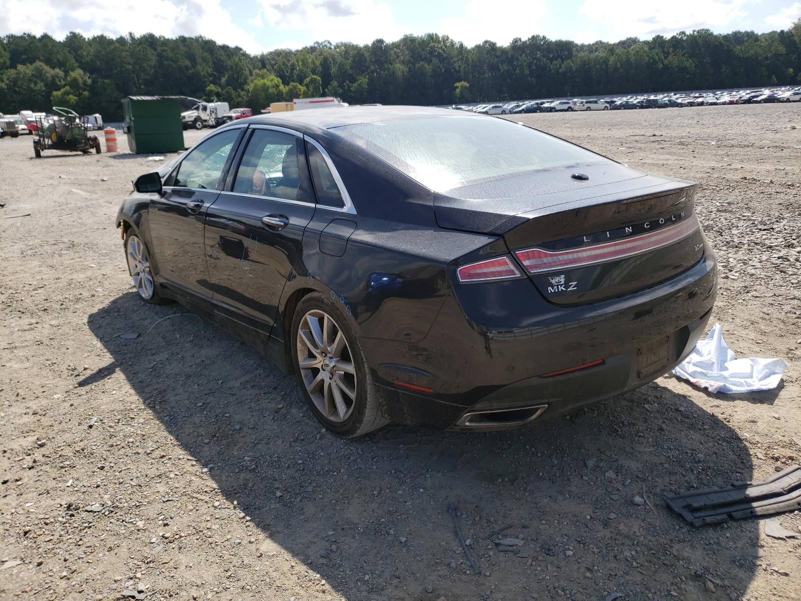Photo 3 from auction – 2013 LINCOLN MKZ with VIN 3LN6L2G94DR822044