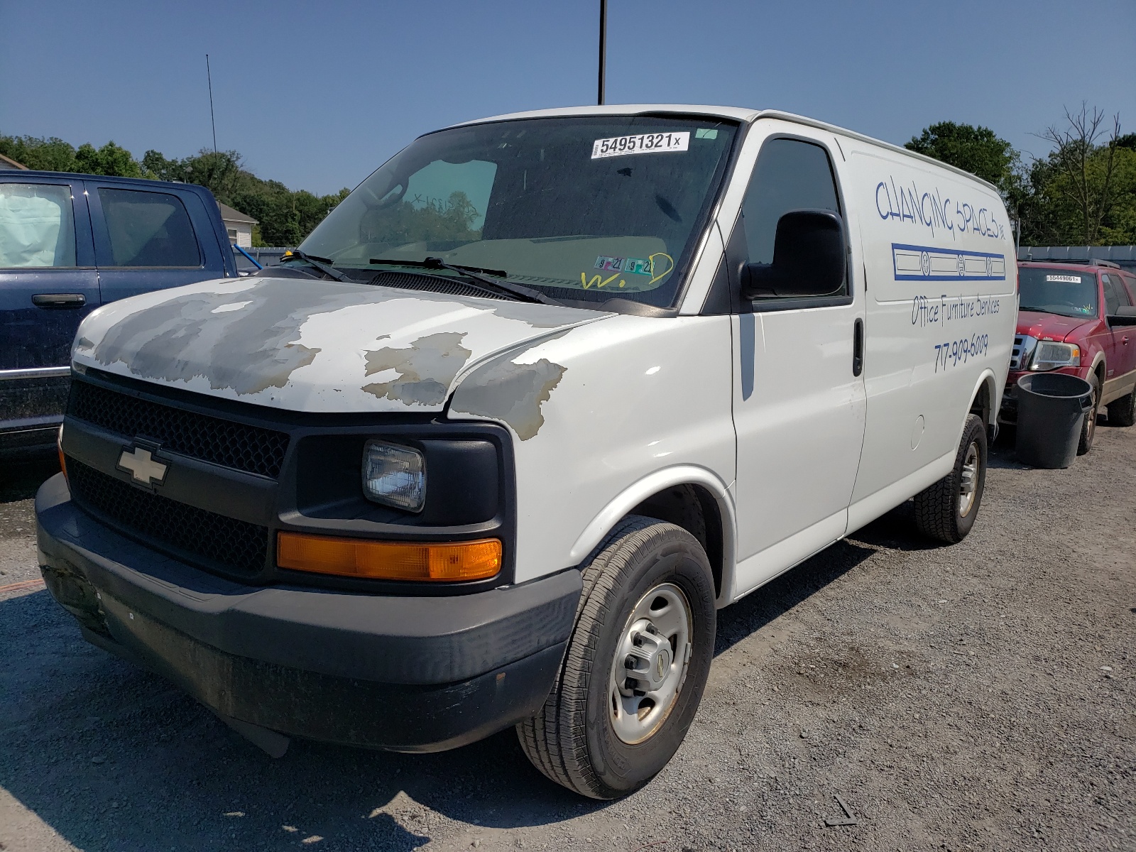 Photo 2 from auction – 2008 CHEVROLET EXPRESS G2 with VIN 1GCGG25C981209395