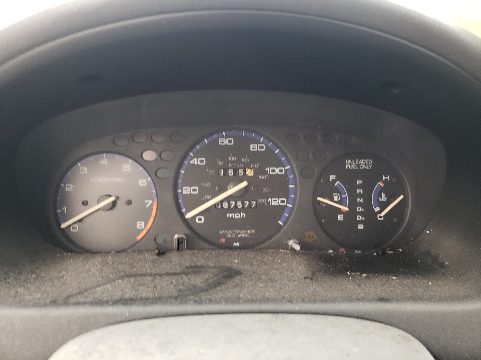 Photo 8 from auction – 1996 HONDA CIVIC EX with VIN 2HGEJ8644TH507965