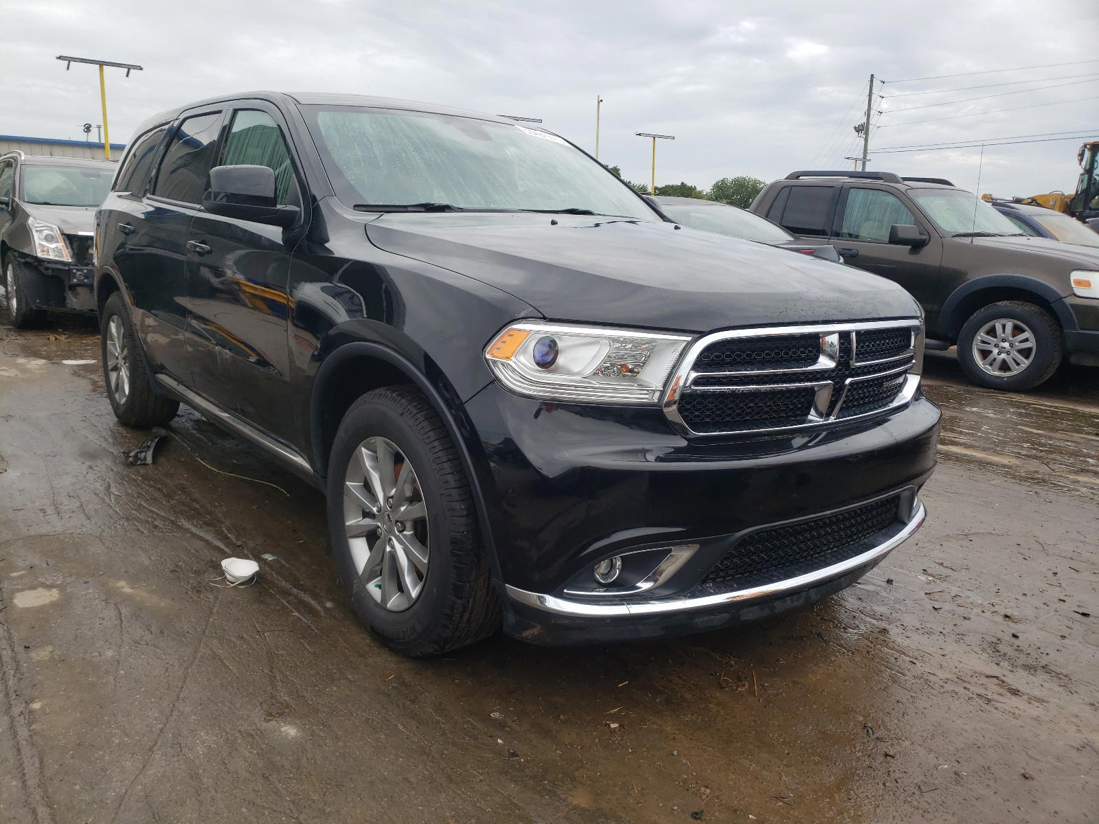 DODGE DURANGO SX 2018 with VIN 1C4RDJAG0JC213334 - Photo from auction
