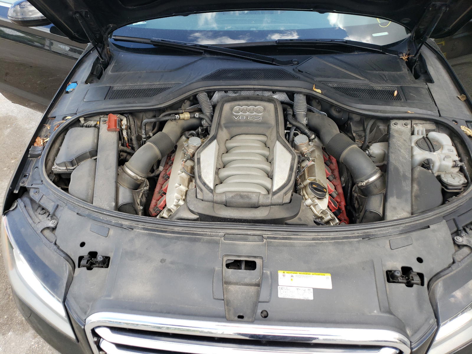 Photo 7 from auction – 2012 AUDI A8 QUATTRO with VIN WAUAVAFD1CN002818
