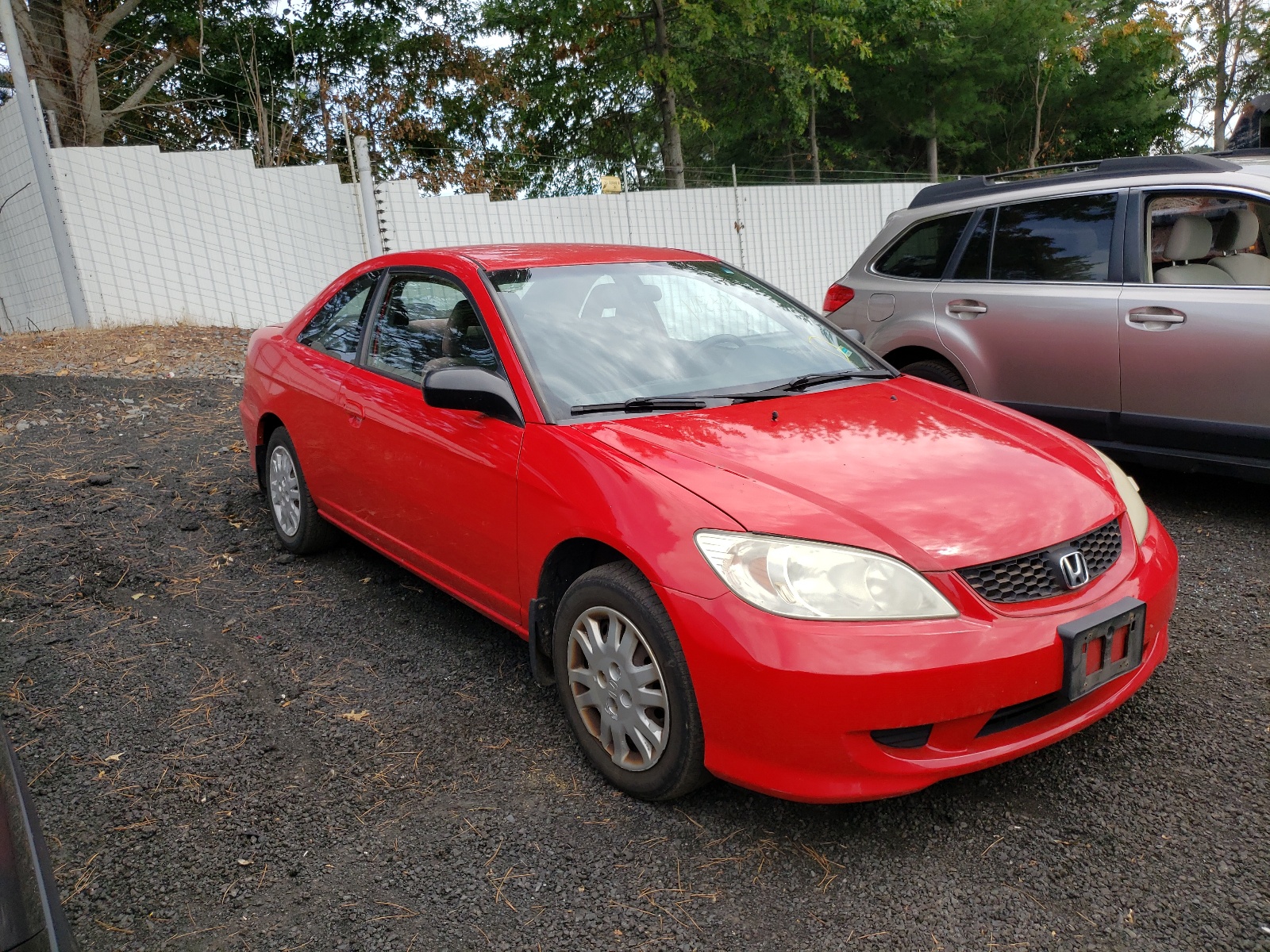 Photo 9 from auction – 2005 HONDA CIVIC LX with VIN 1HGEM22505L038429