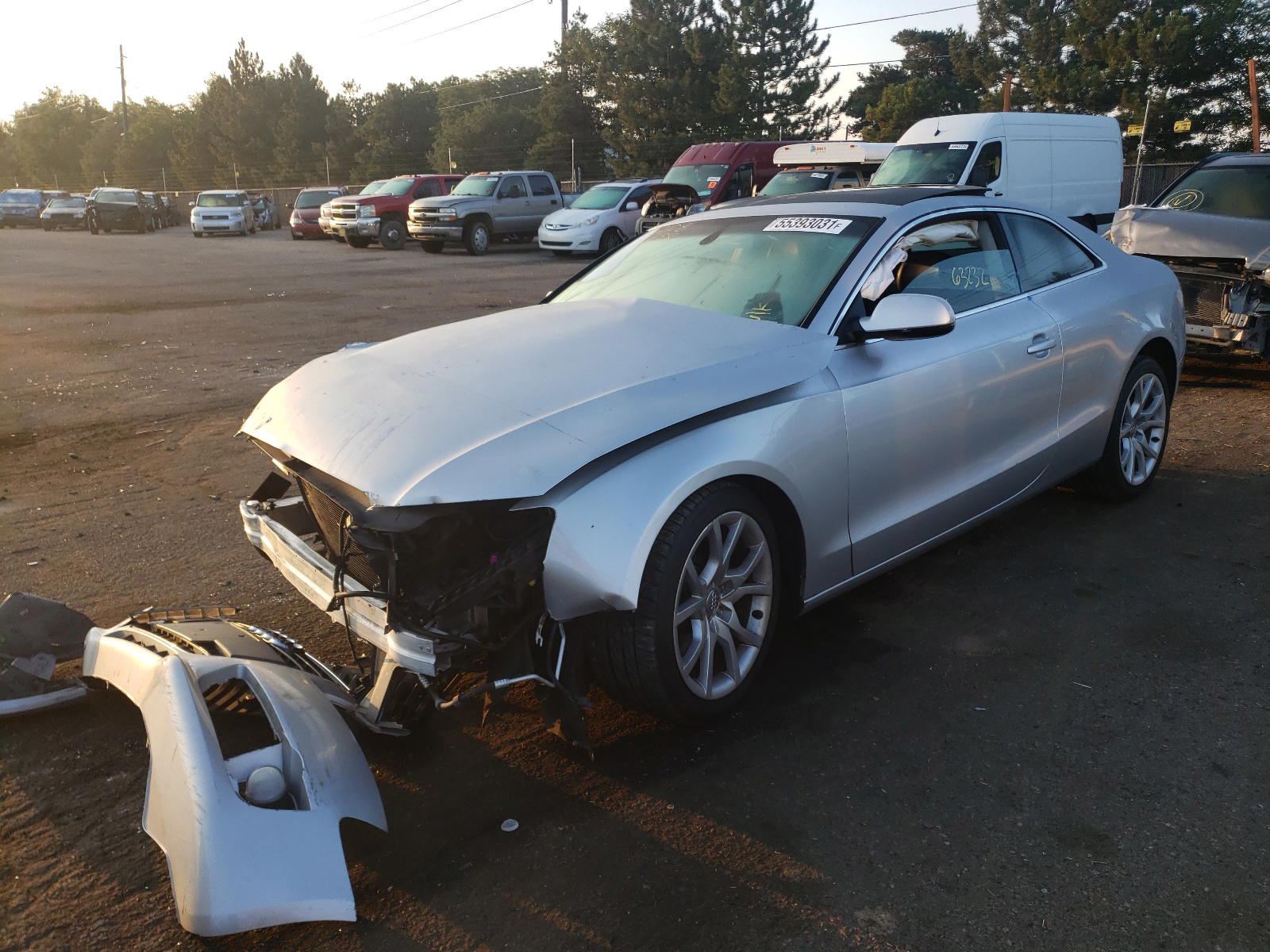 Photo 2 from auction – 2012 AUDI A5 PREMIUM with VIN WAULFAFR7CA004369