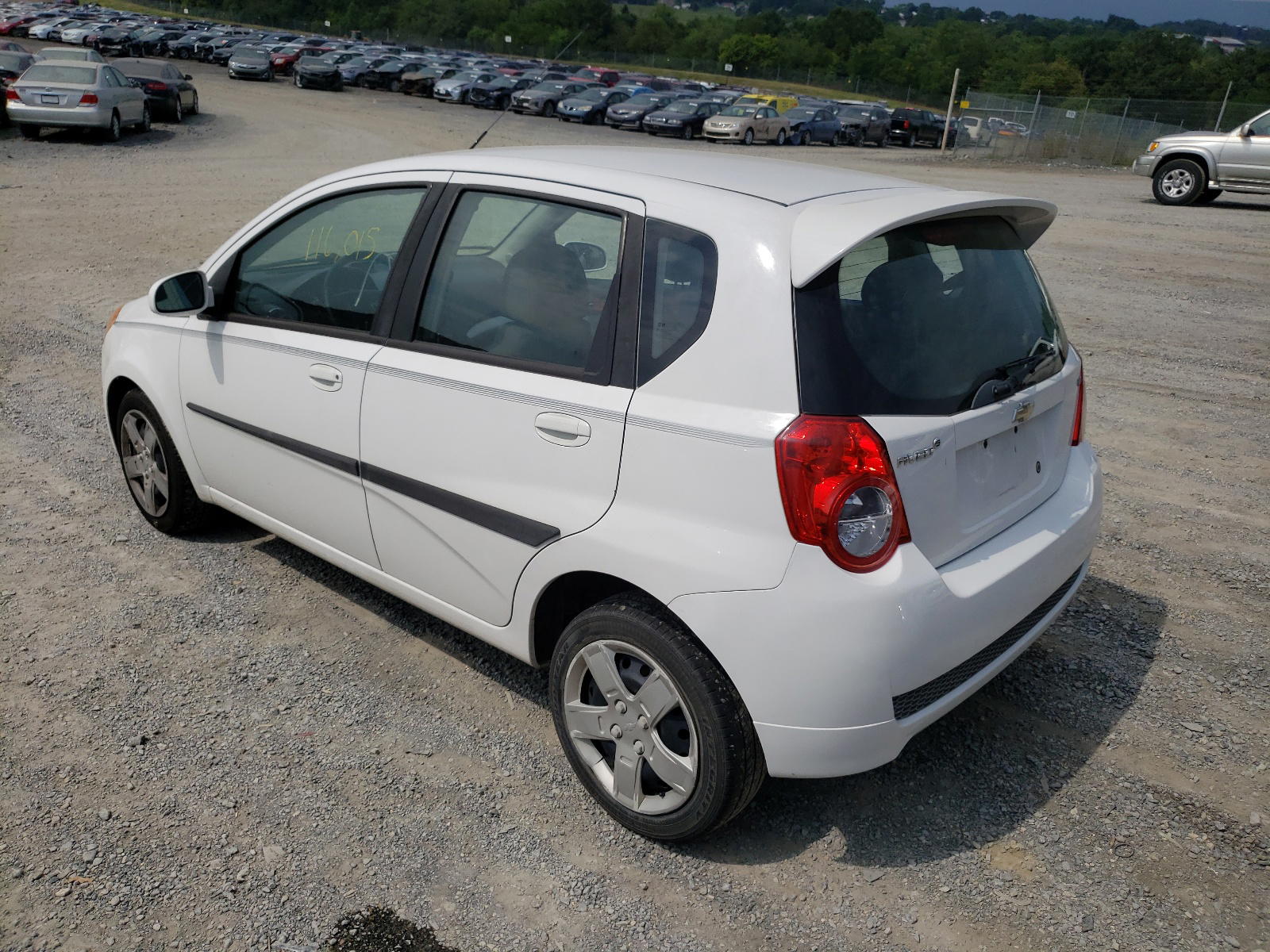 Photo 3 from auction – 2010 CHEVROLET AVEO LT with VIN KL1TG6DE0AB098607