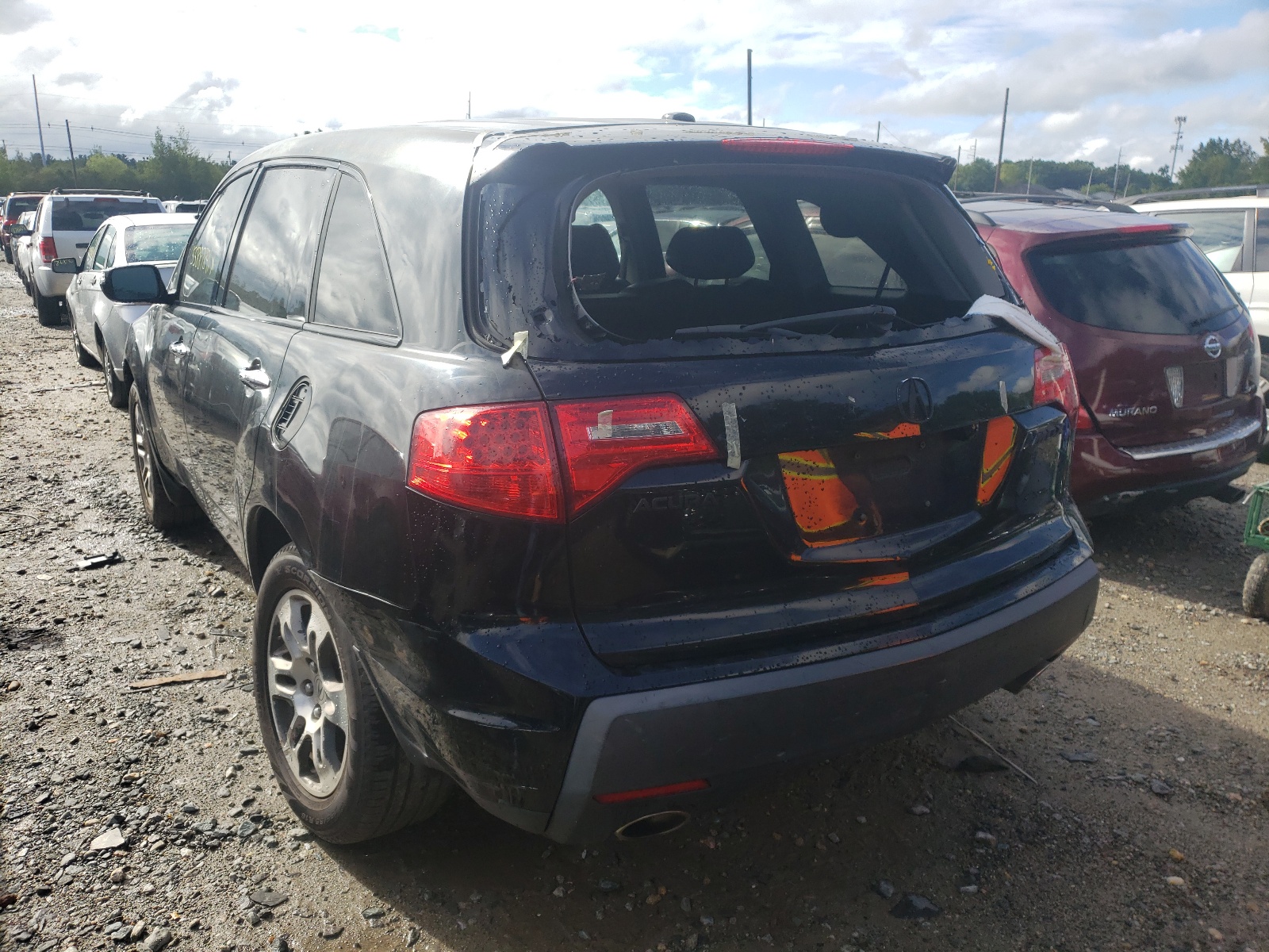 Photo 3 from auction – 2009 ACURA MDX TECHNO with VIN 2HNYD28459H524449