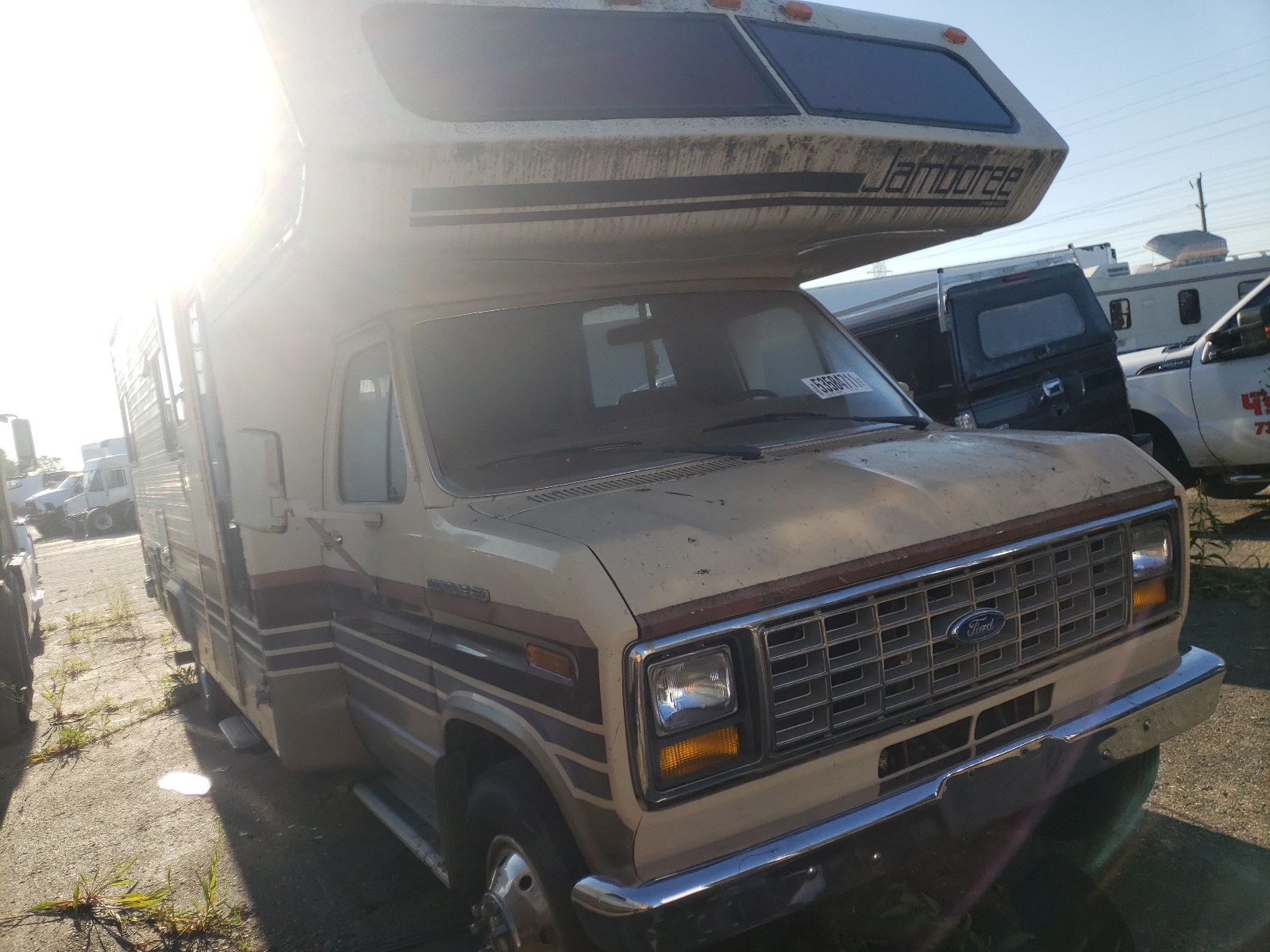 Photo 1 from auction – 1987 FLEETWOOD JAMBOREE with VIN 1FDKE30L8HHB45365