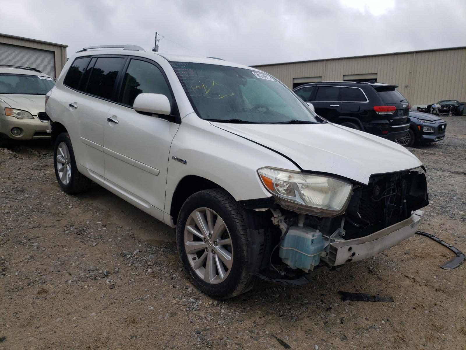 TOYOTA HIGHLANDER 2008 with VIN JTEEW44A682006783 - Photo from auction