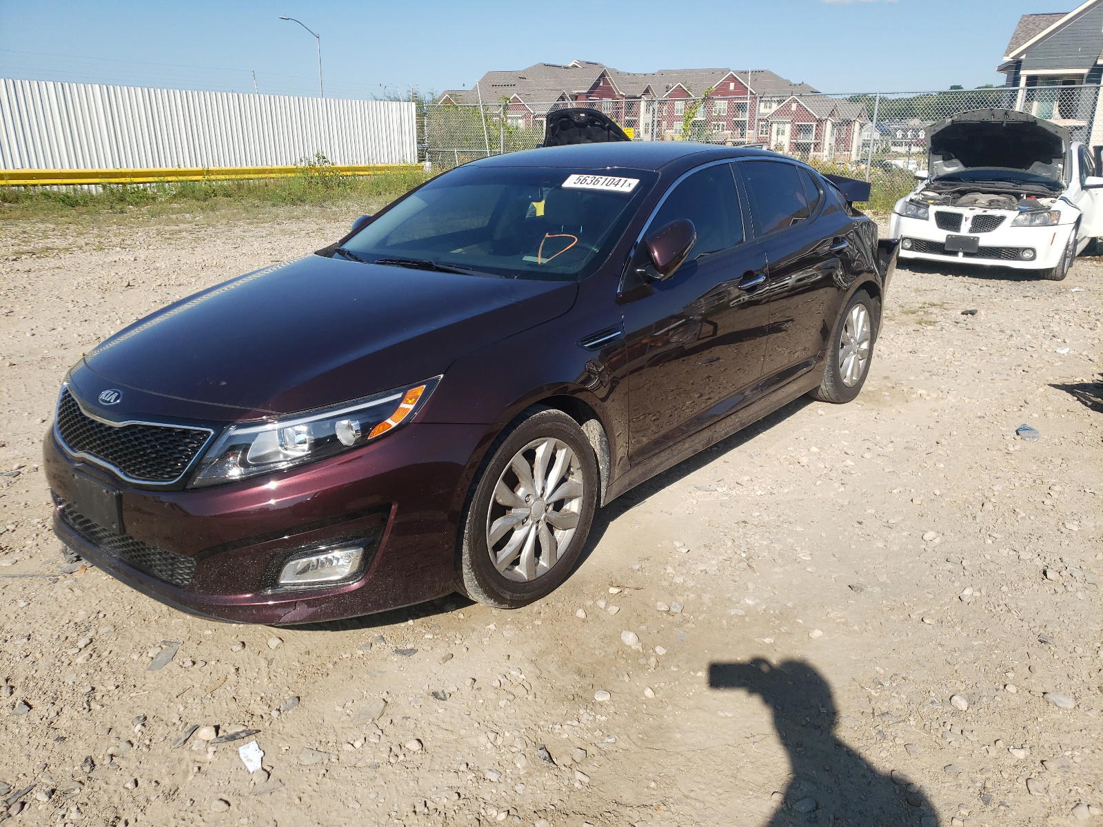 Photo 2 from auction – 2015 KIA OPTIMA EX with VIN 5XXGN4A78FG433477