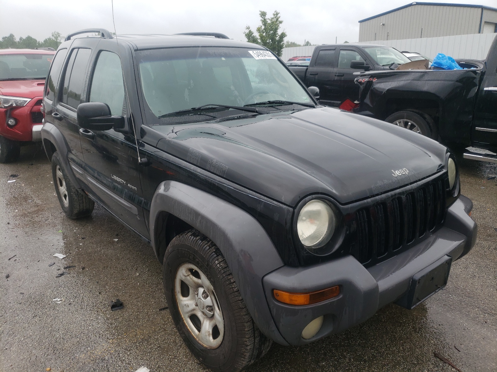 Photo 1 from auction – 2003 JEEP LIBERTY SP with VIN 1J4GL48K53W716164