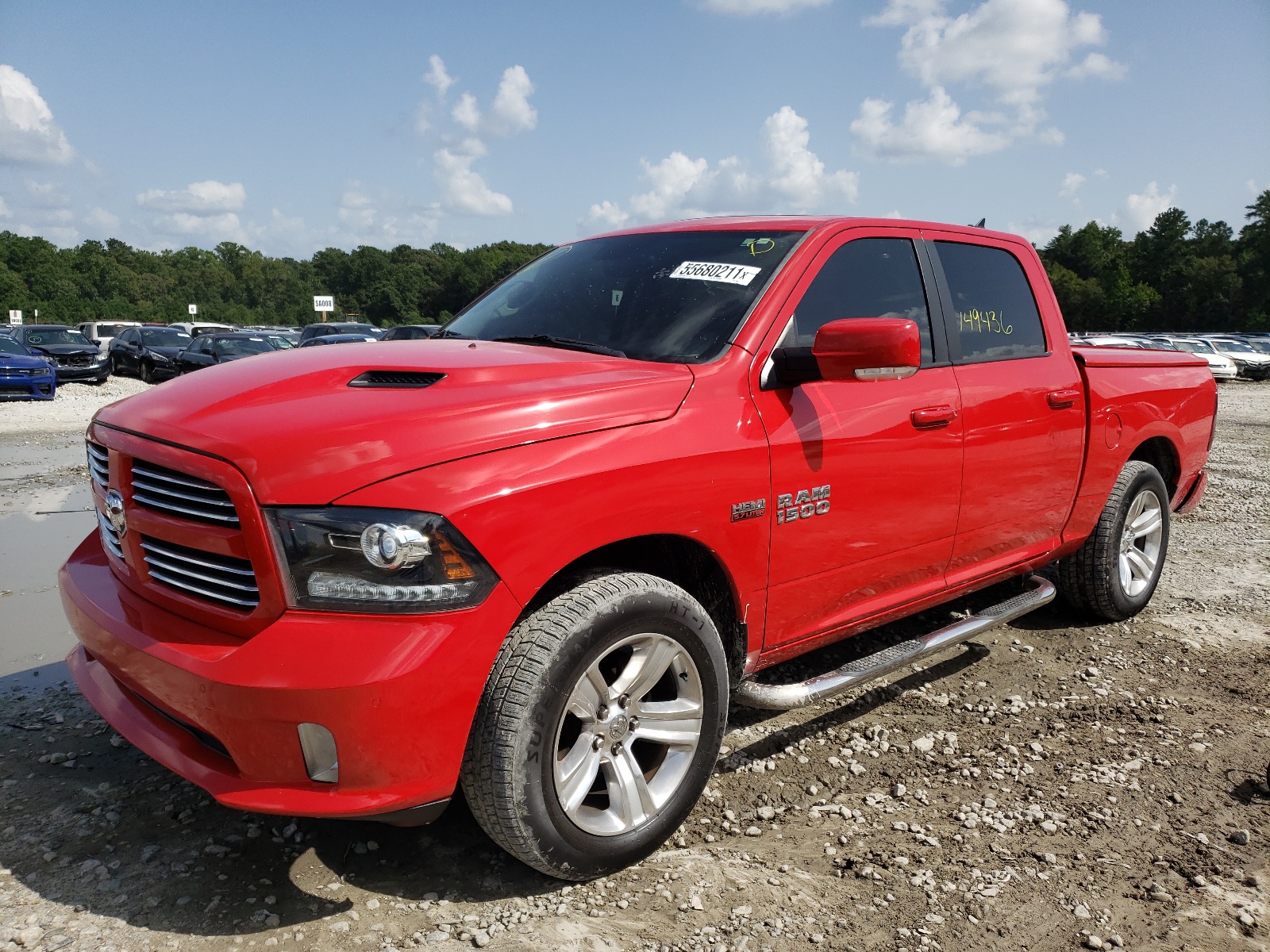 Photo 2 from auction – 2015 RAM 1500 SPORT with VIN 1C6RR6MT9FS649613