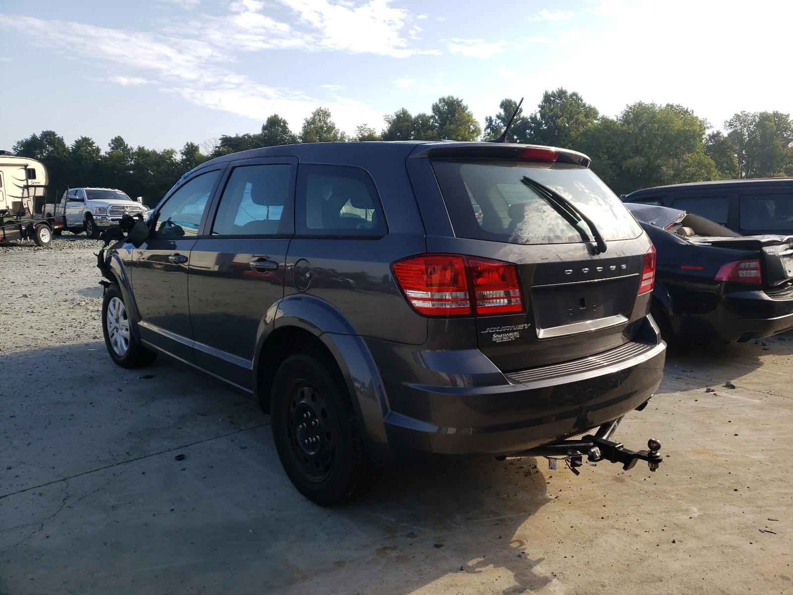 Photo 3 from auction – 2014 DODGE JOURNEY SE with VIN 3C4PDCAB7ET151383