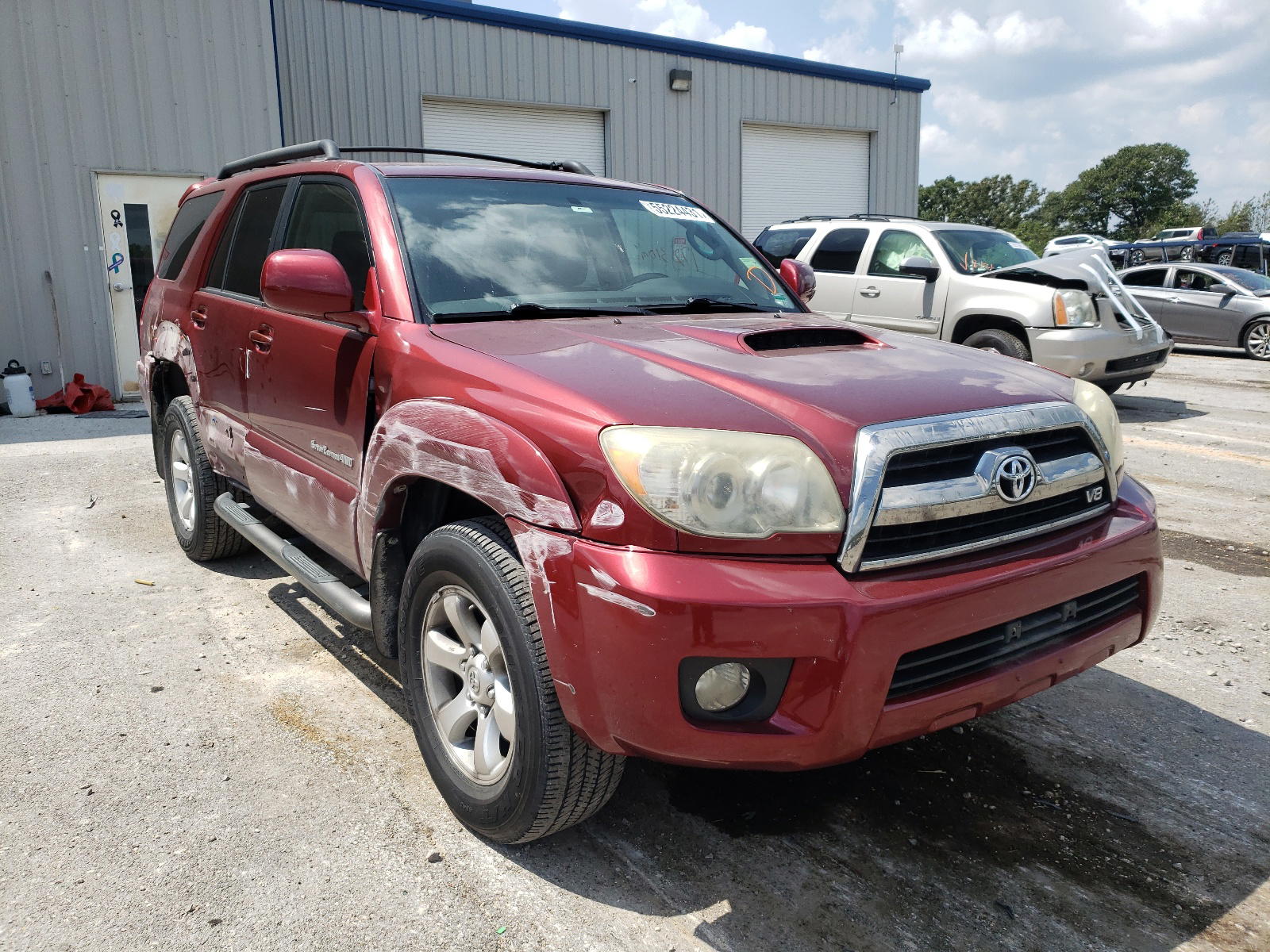 TOYOTA 4RUNNER SR 2008 with VIN JTEBT14R088043714 - Photo from auction