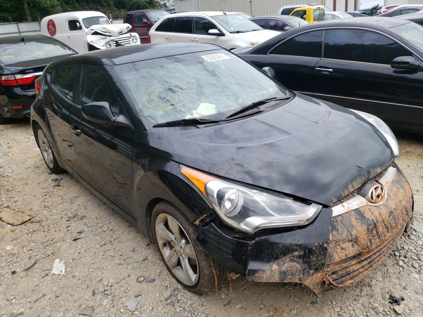 HYUNDAI VELOSTER 2012 with VIN KMHTC6AD0CU046588 - Photo from auction