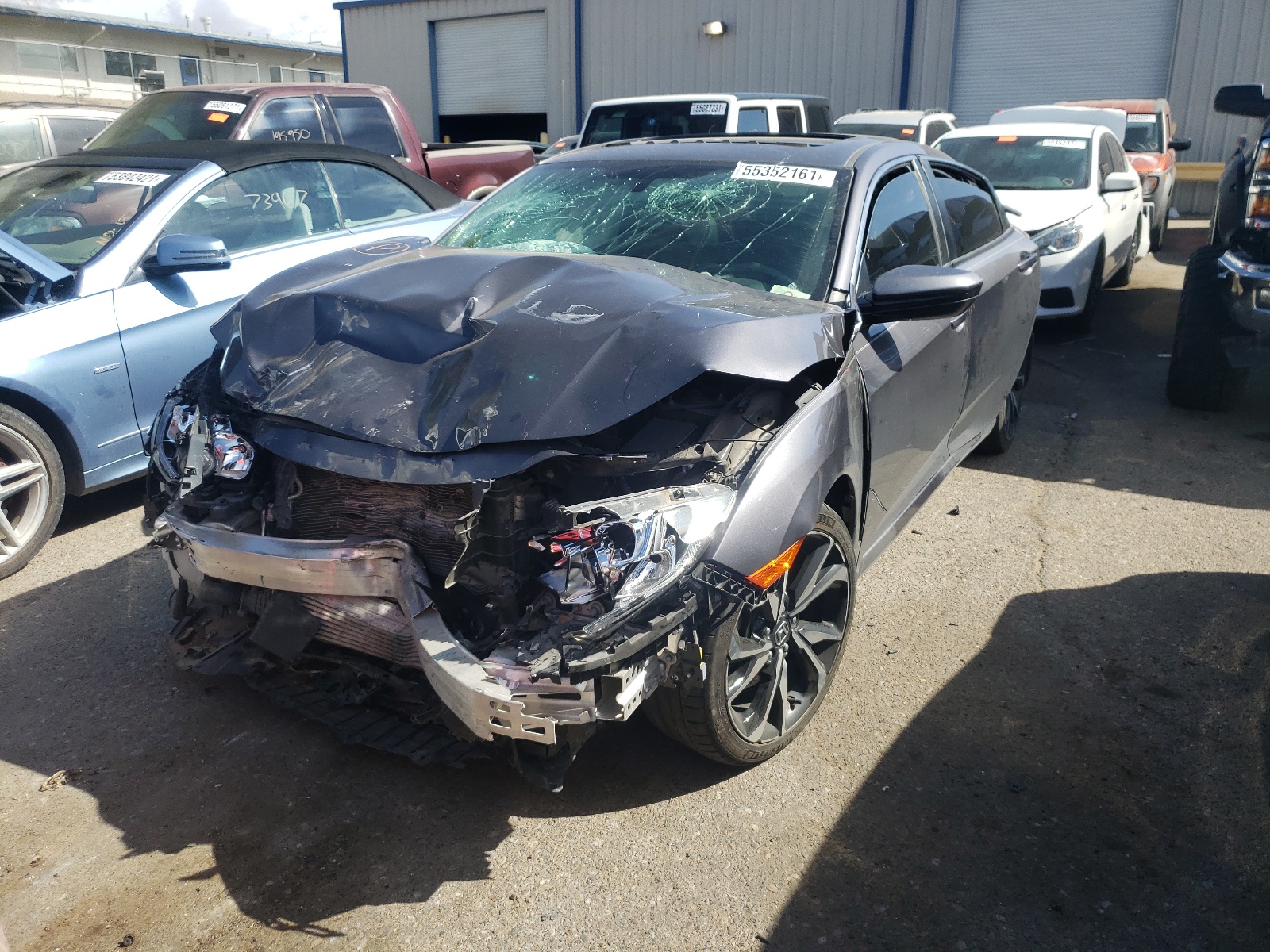 Photo 2 from auction – 2018 HONDA CIVIC SI with VIN 2HGFC1E53JH705787