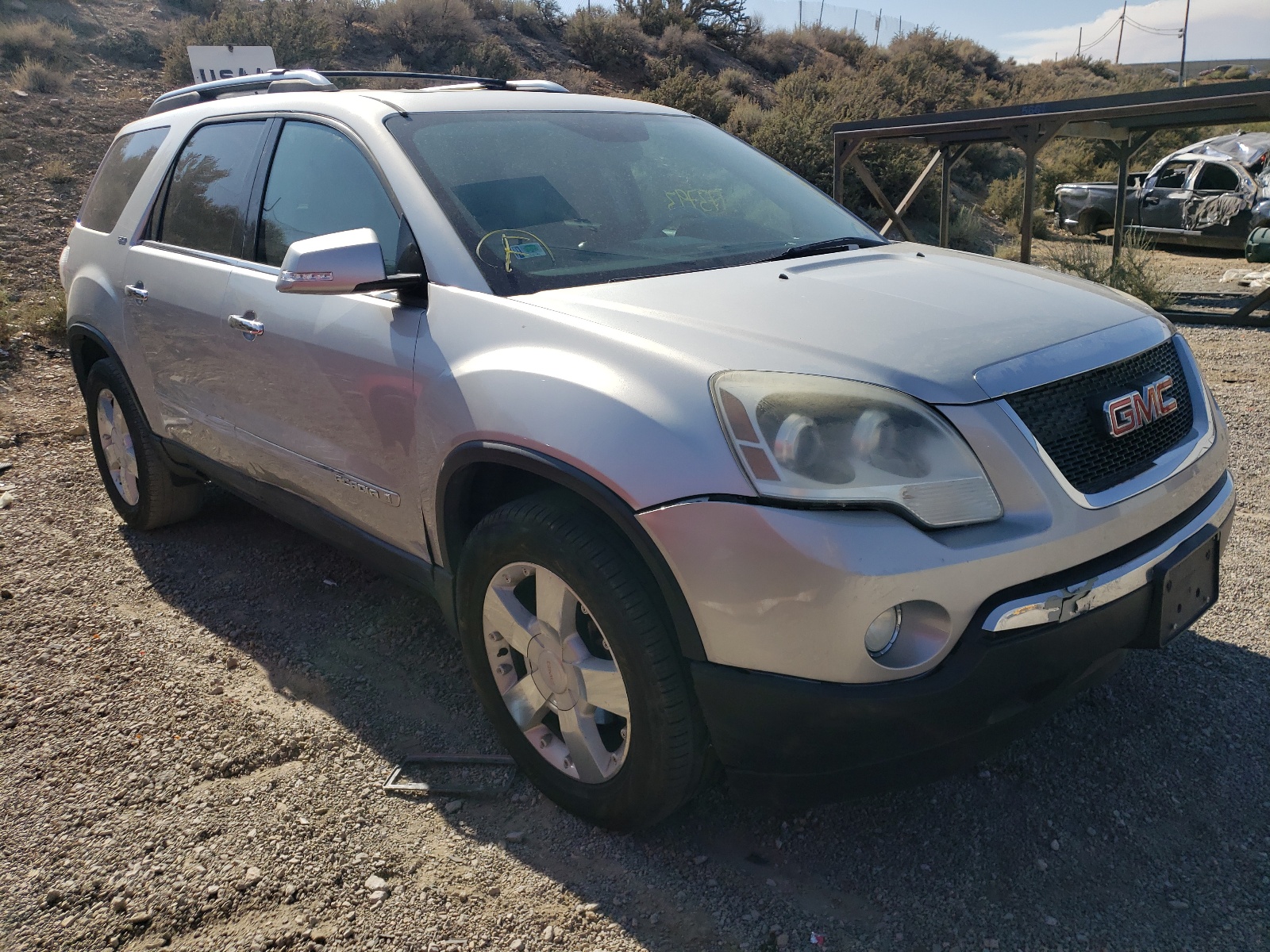 GMC ACADIA SLT 2007 with VIN 1GKEV23767J161263 - Photo from auction