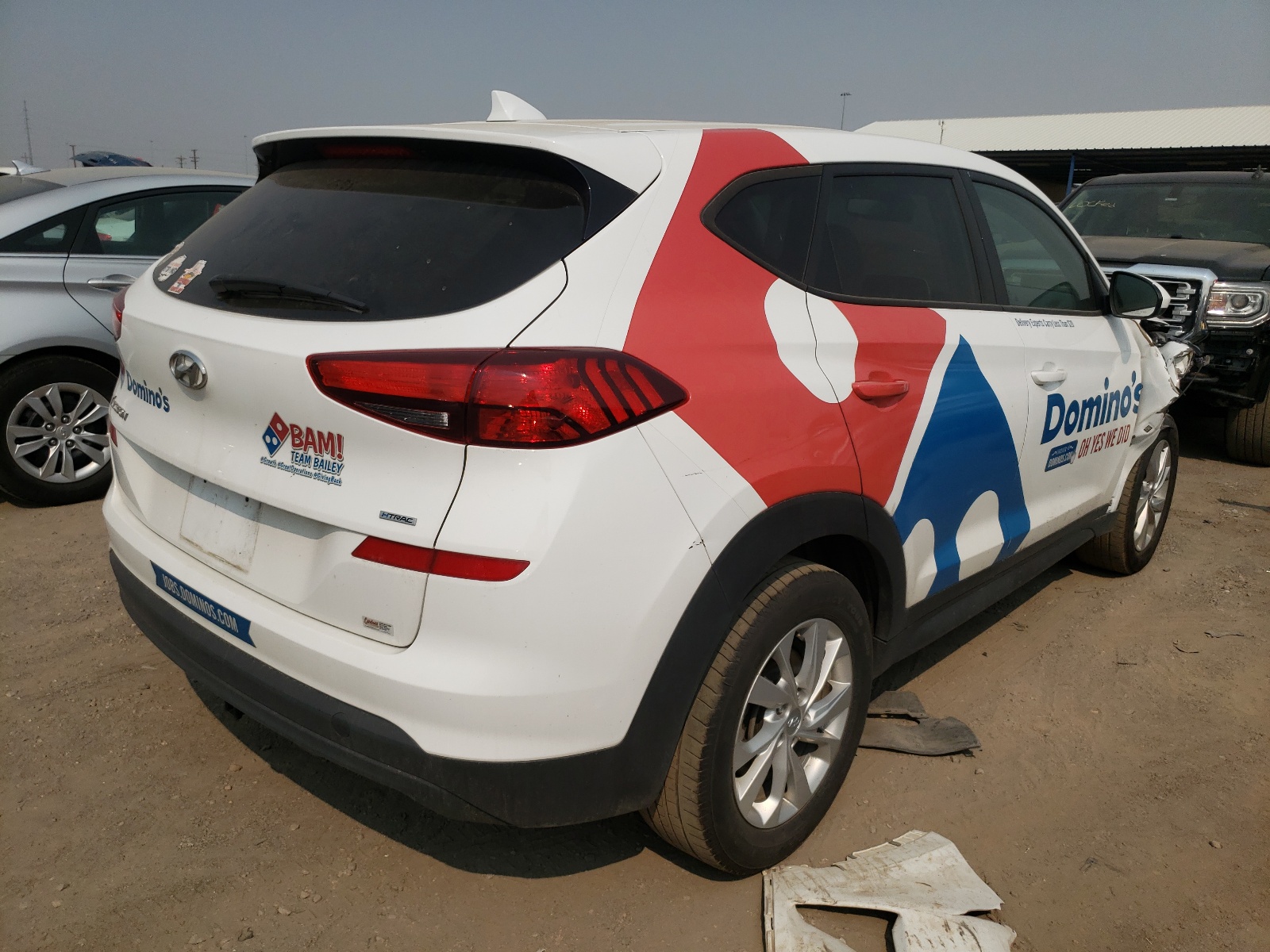 Photo 4 from auction – 2019 HYUNDAI TUCSON SE with VIN KM8J2CA47KU953250