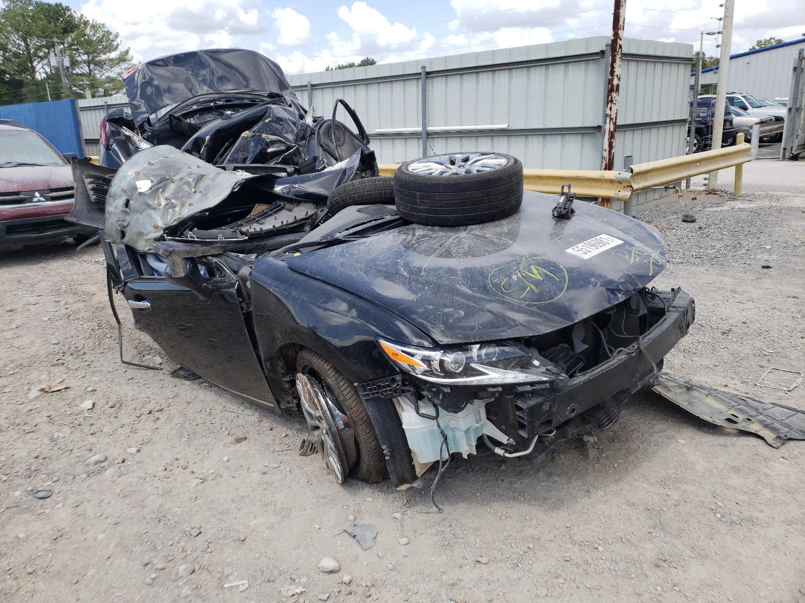 LEXUS ES 350 2016 with VIN JTHBK1GG2G2229451 - Photo from auction