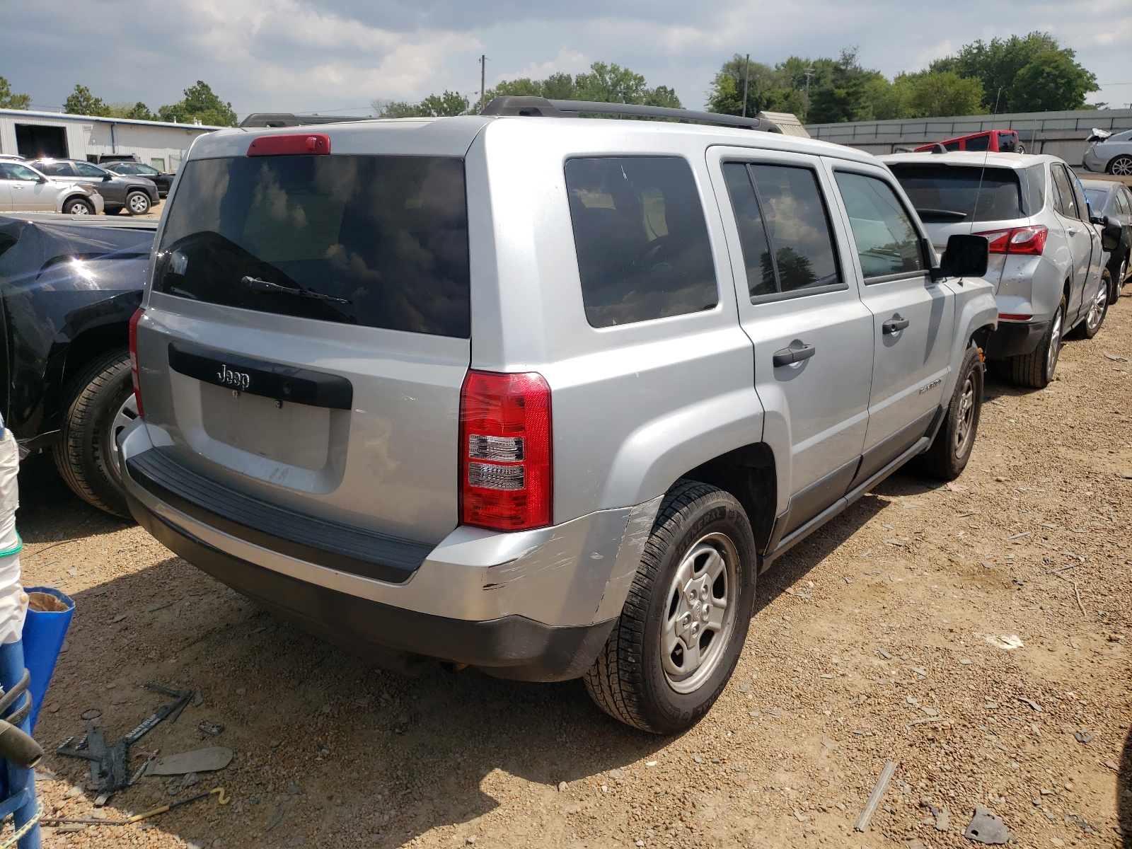 Photo 4 from auction – 2013 JEEP PATRIOT SP with VIN 1C4NJPBA6DD186482